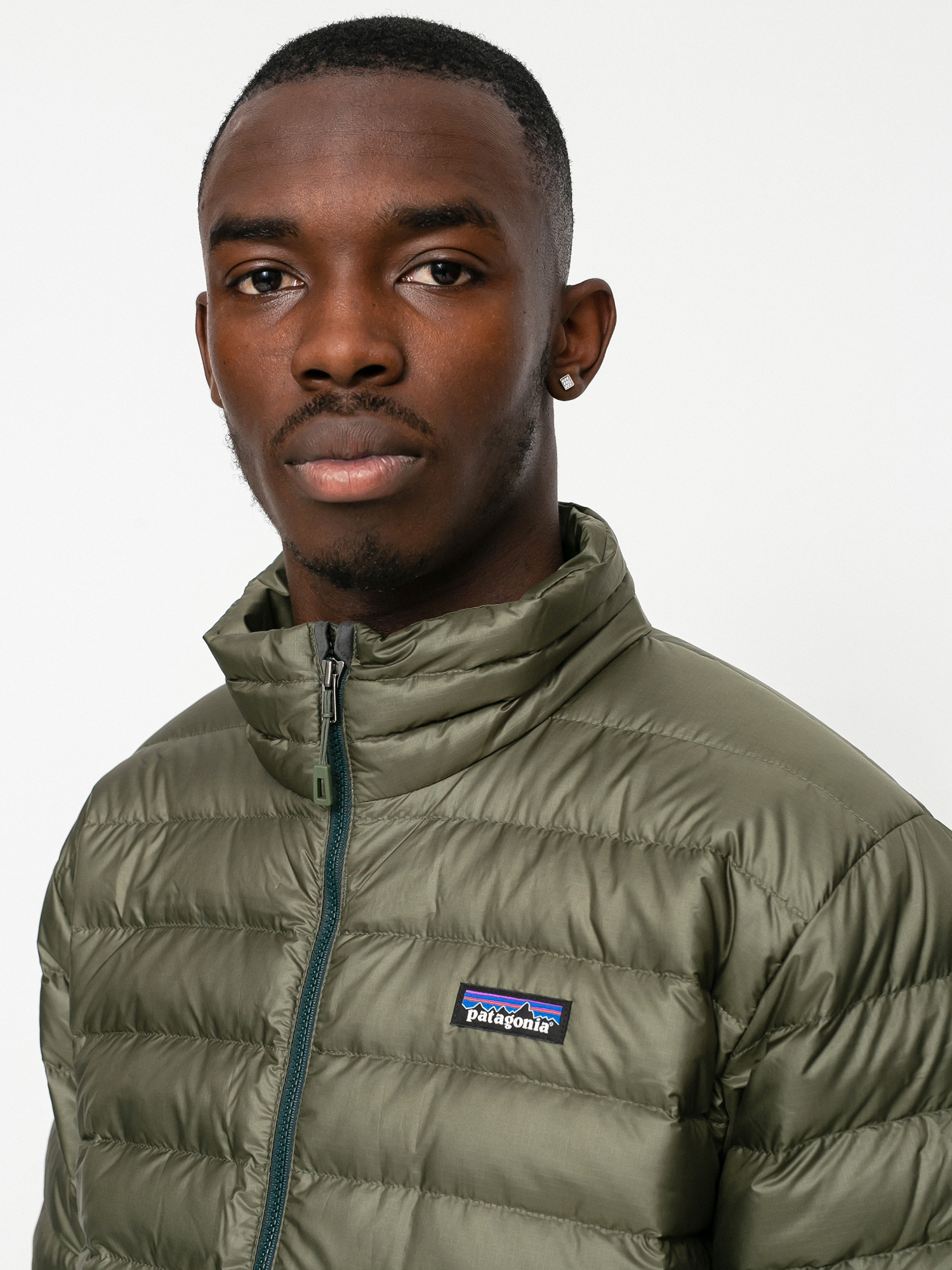 Patagonia Down Sweater Jacket (industrial green)