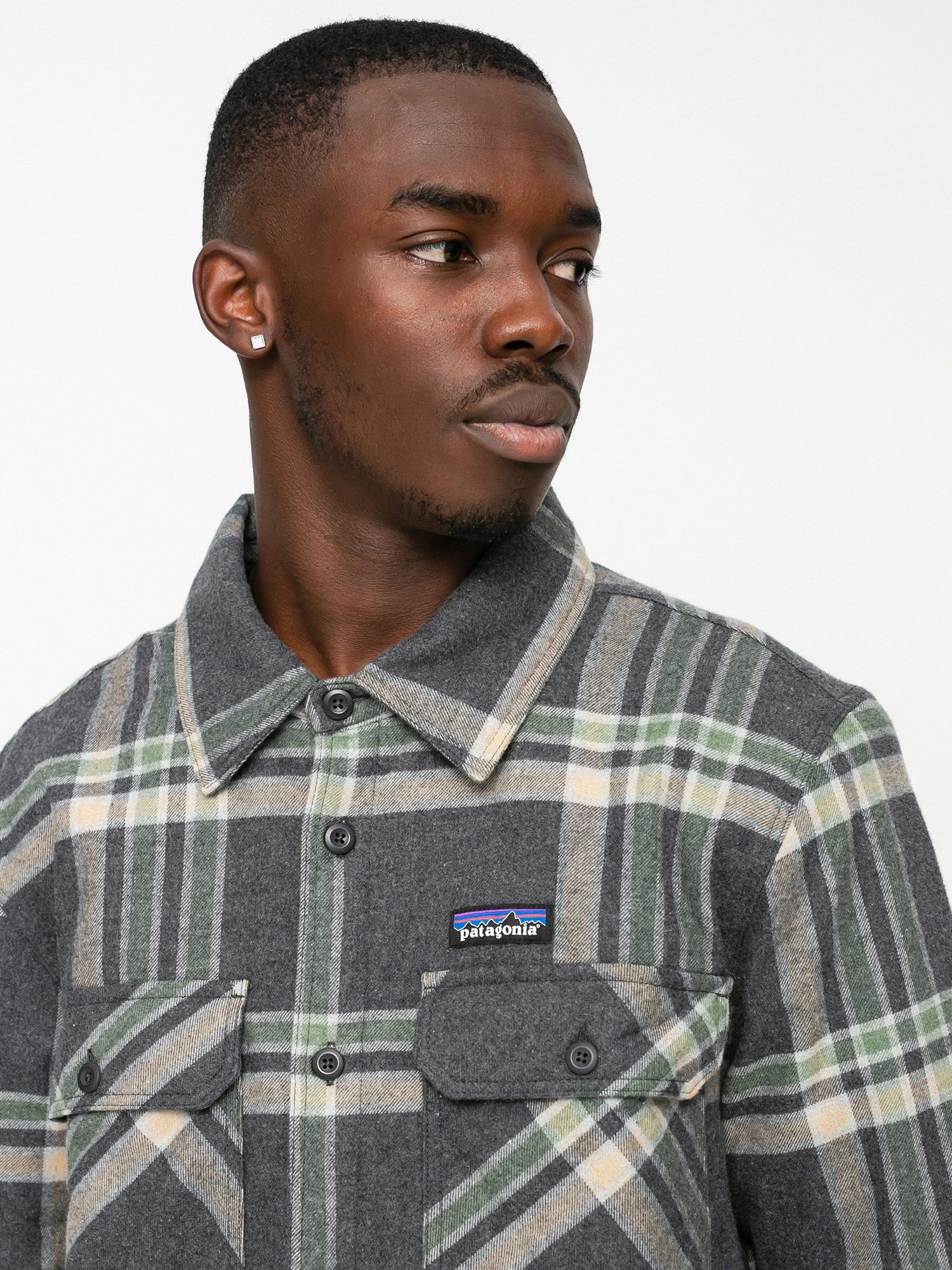 patagonia fjord insulated flannel jacket