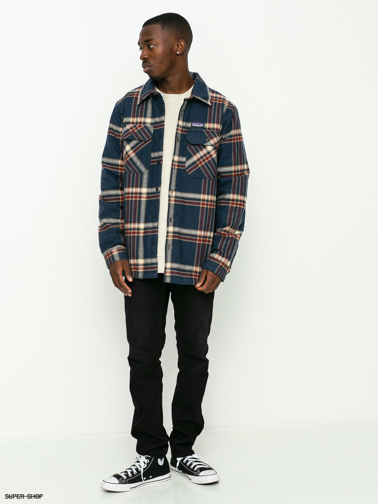 insulated plaid shirt jacket