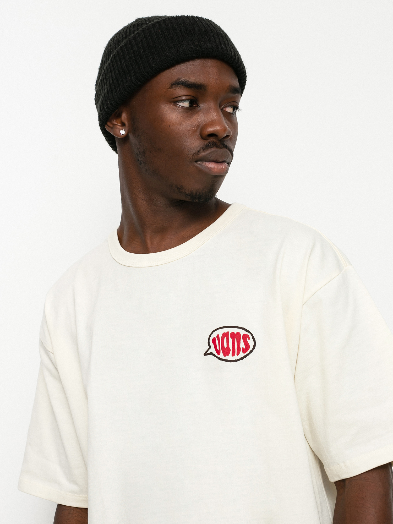 Vans X Tyson Peterson Dog Off The Wall T-shirt (antique white)