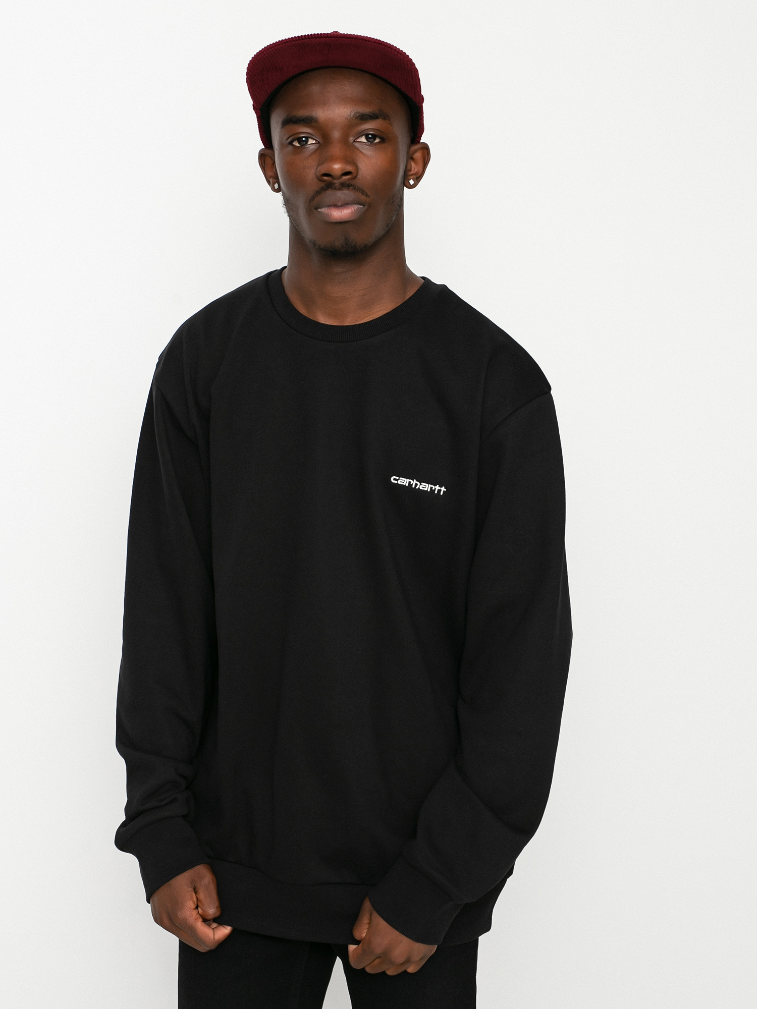 carhartt script embroidery sweat