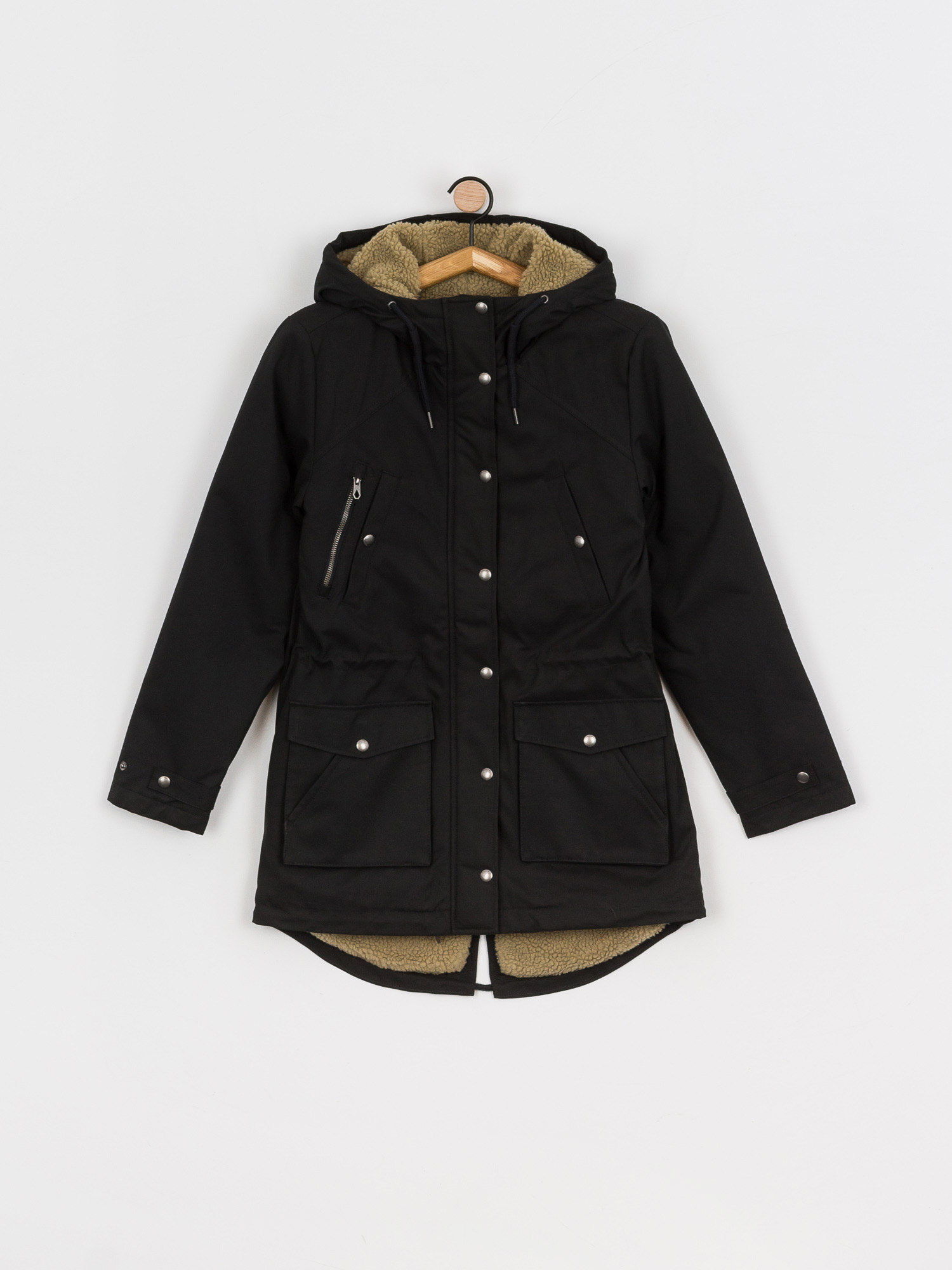 Volcom Walk On By 5K Parka Jacket Wmn (black)