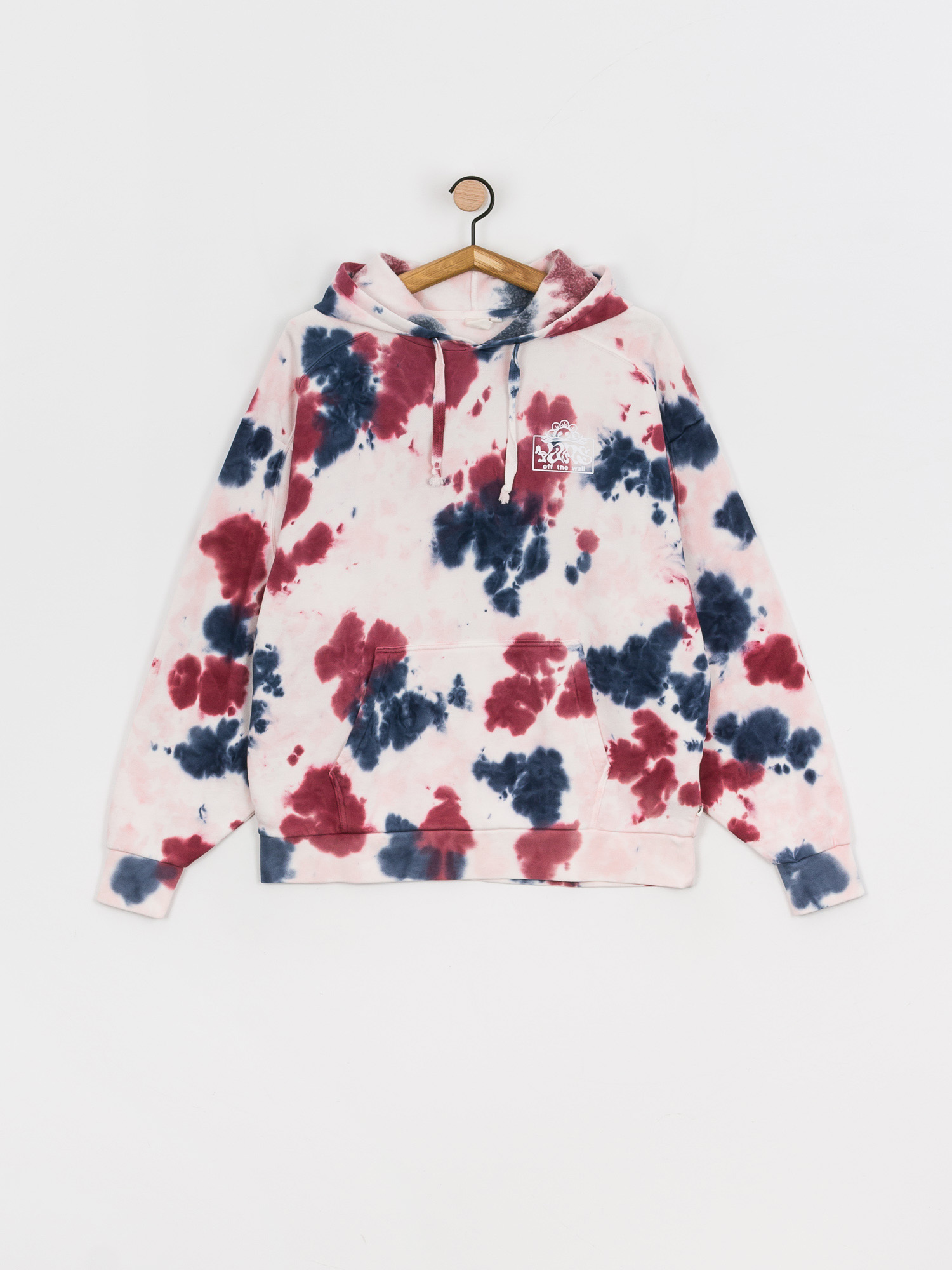 Vans Mascy Grunge Wash HD Hoodie Wmn (pomegranate)