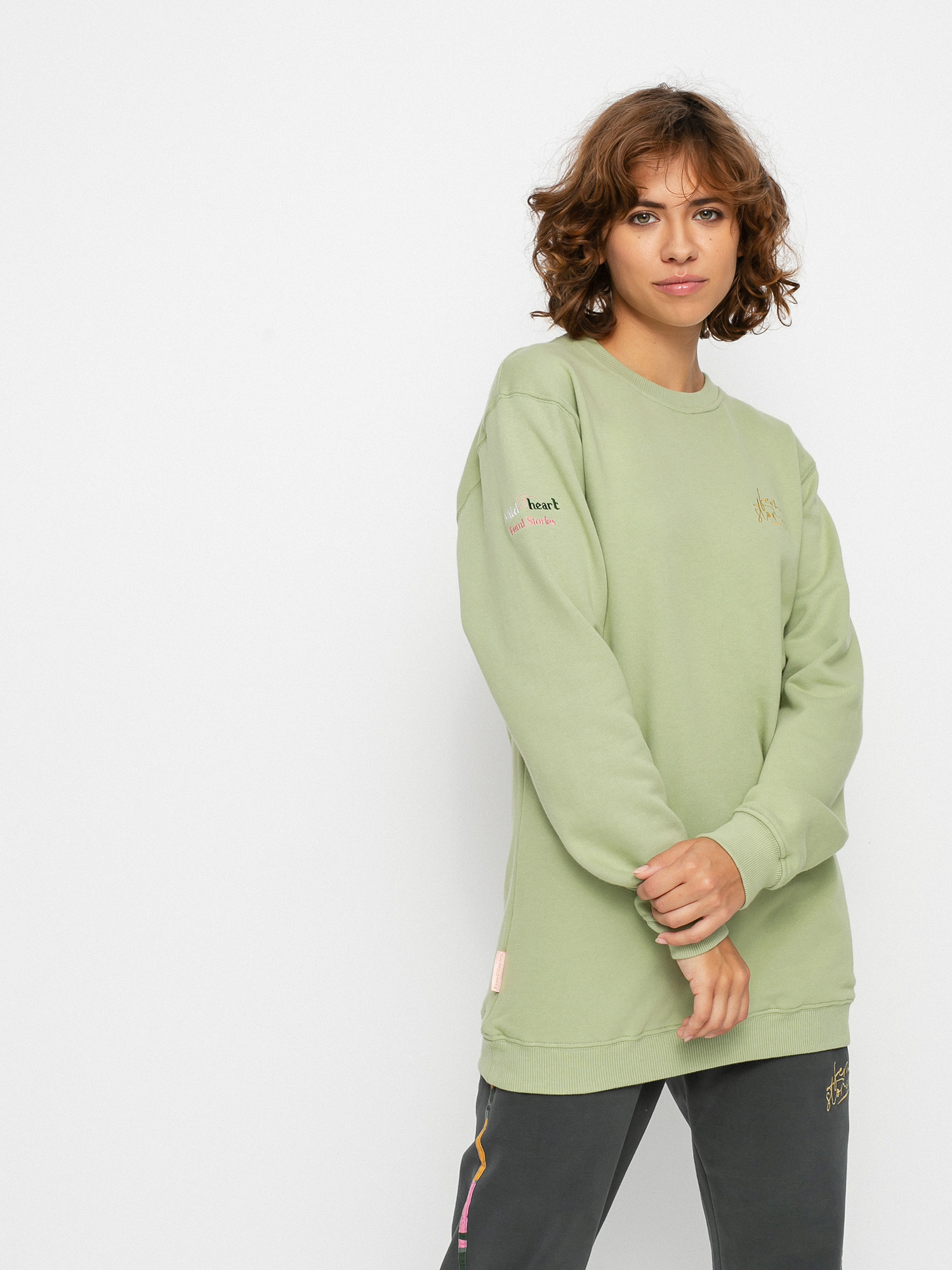 Femi Stories Lavi Sweatshirt Wmn (grn)