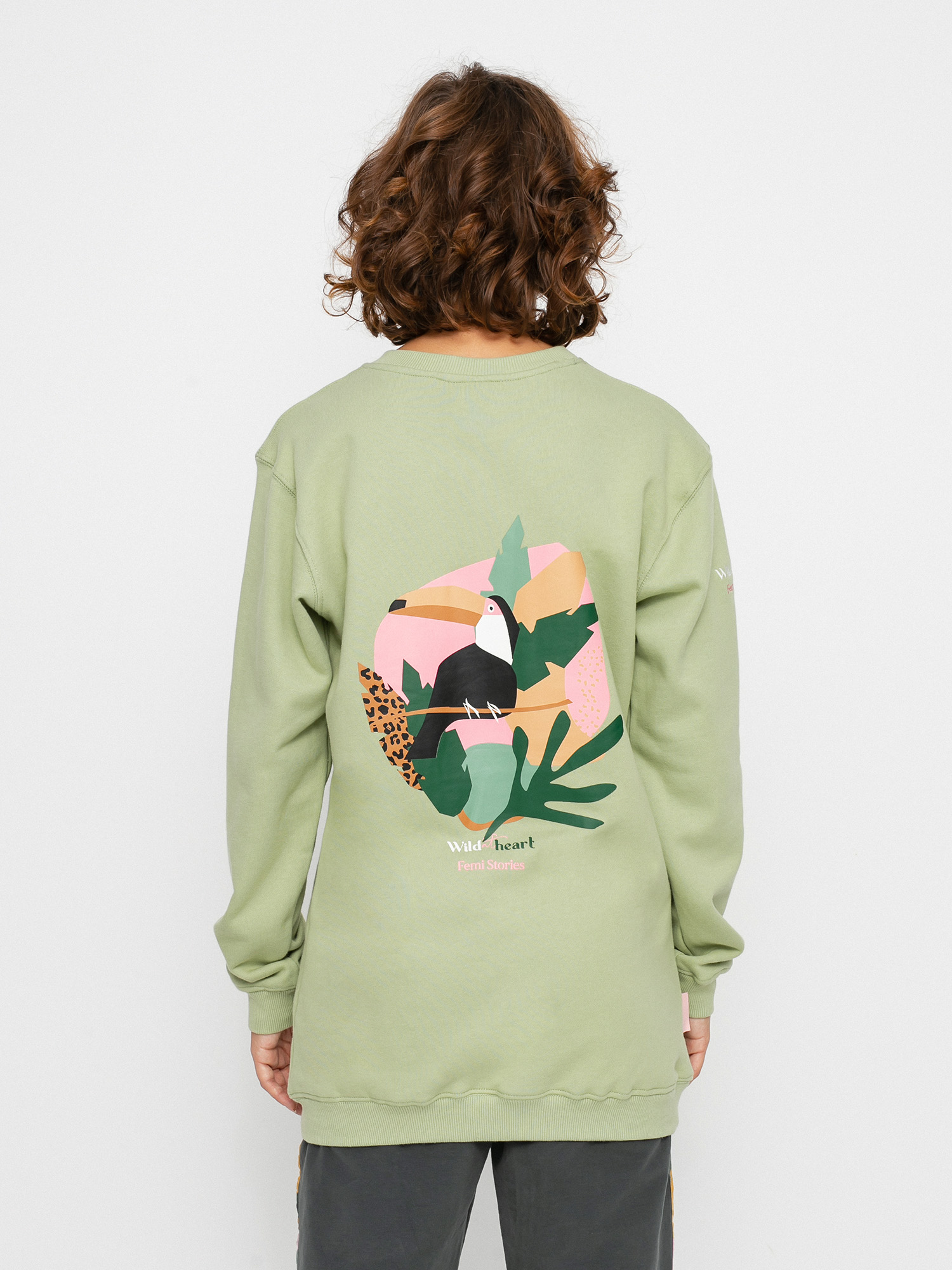 Femi Stories Lavi Sweatshirt Wmn (grn)
