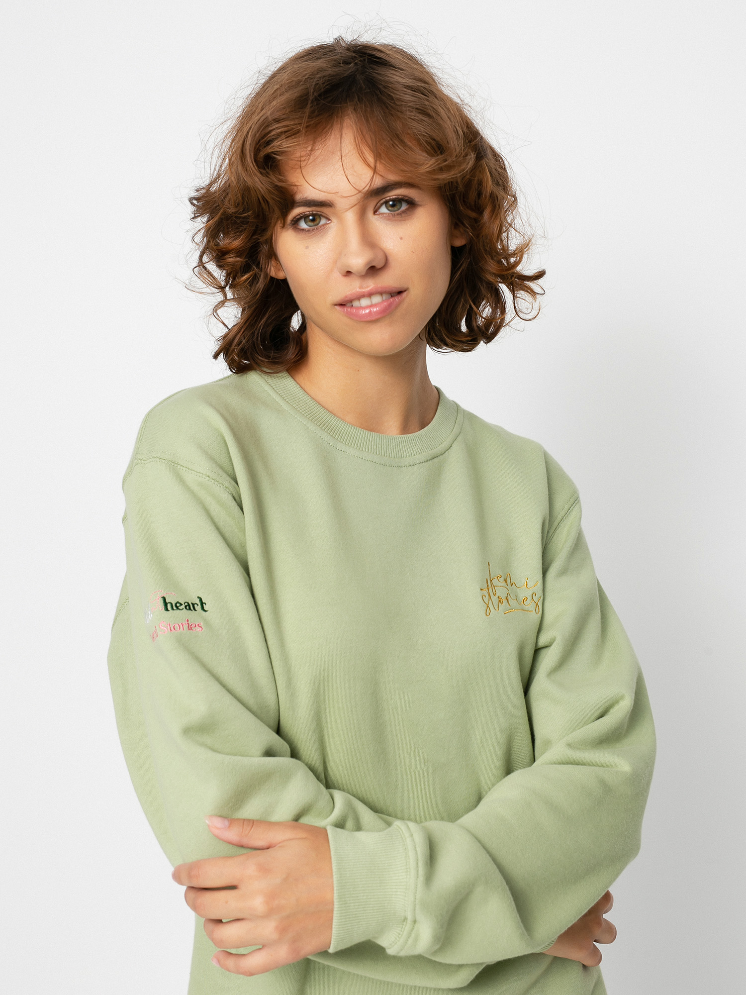 Femi Stories Lavi Sweatshirt Wmn (grn)