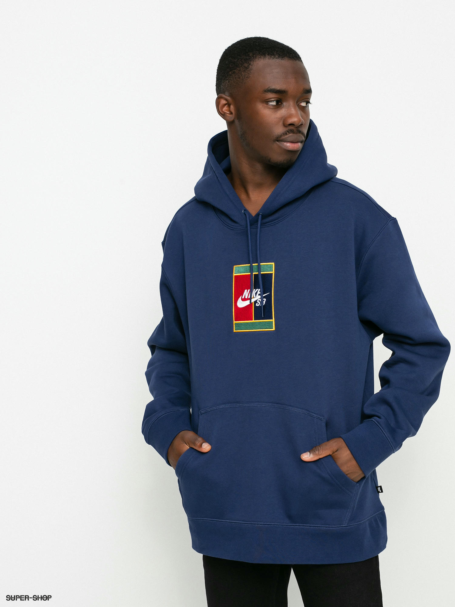 Nike sb hoodie on sale red