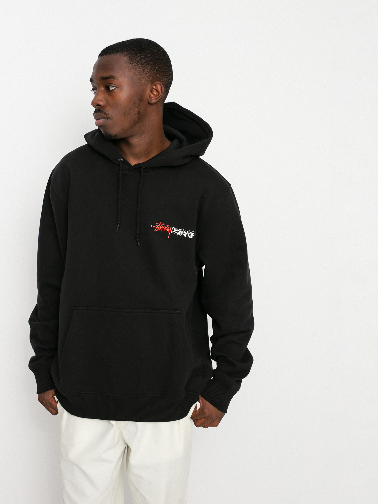 Stussy Positive Vibrations App. HD Hoodie - black (black)