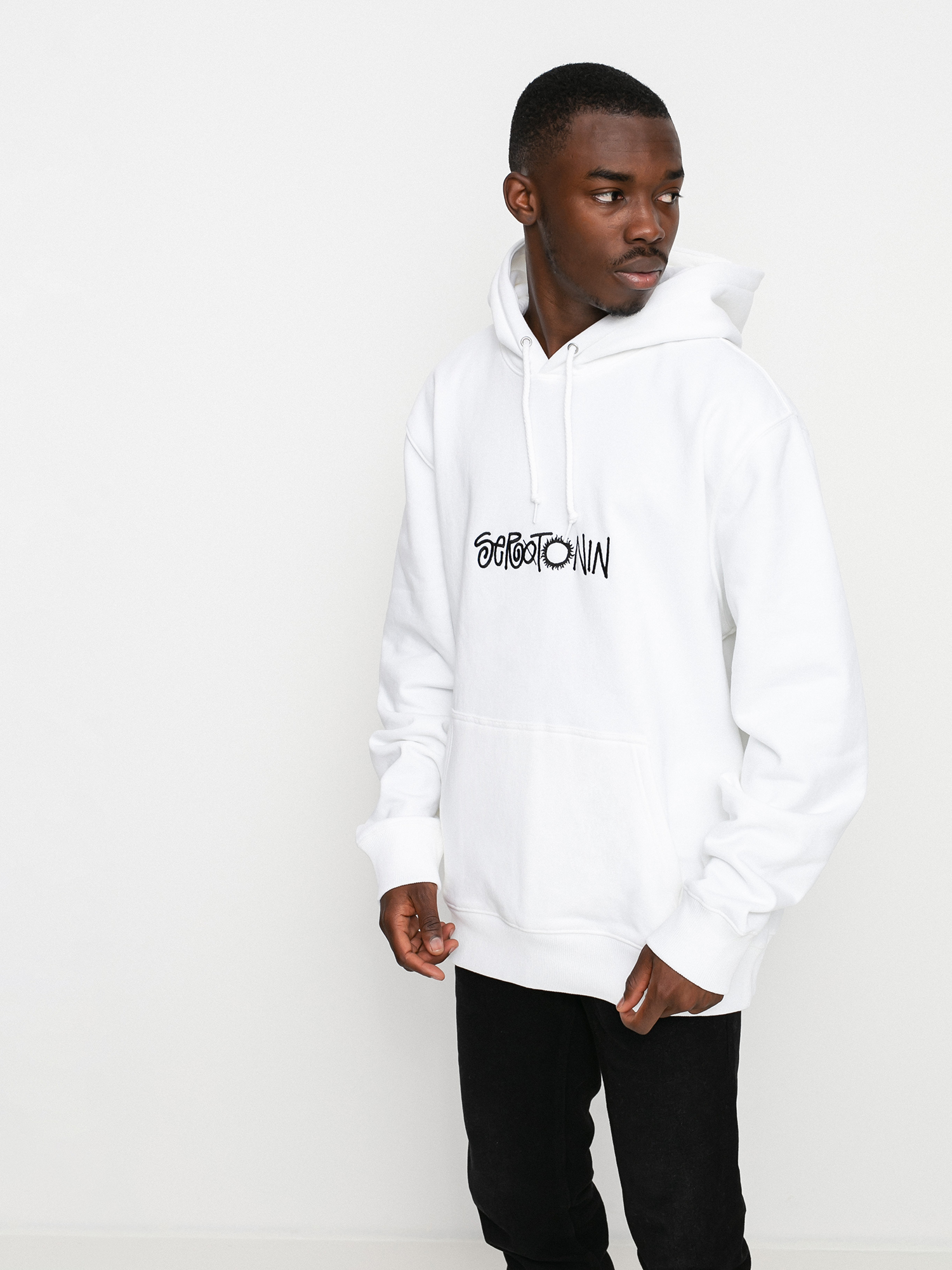 Stussy Serotonin App. HD Hoodie - white (white)