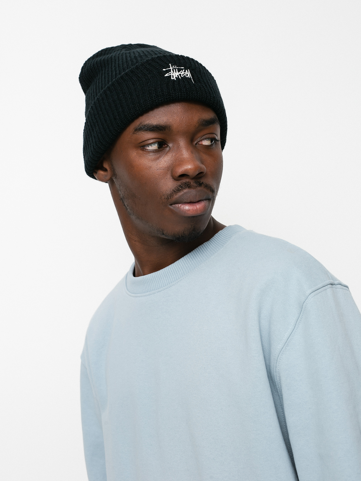 Stussy Venus App. Crew Sweatshirt - blue (steel)