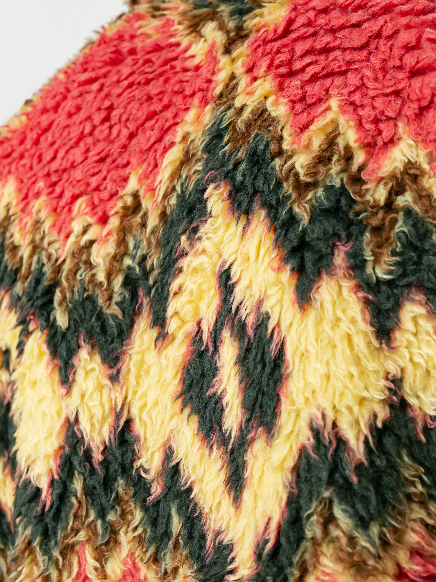Stussy Fillmore Sherpa Weste (mustard)