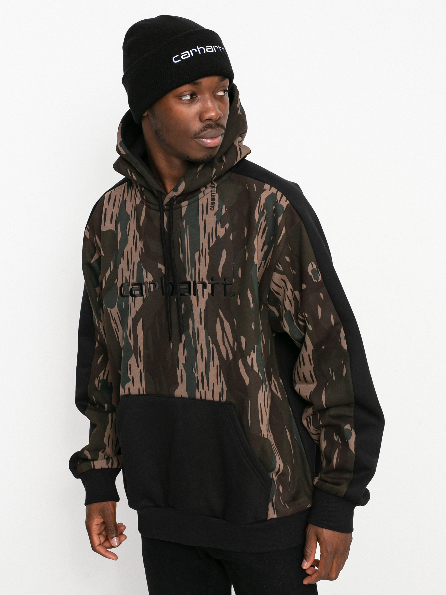 Carhartt WIP Tonare HD Hoodie (camo unite/black/black)