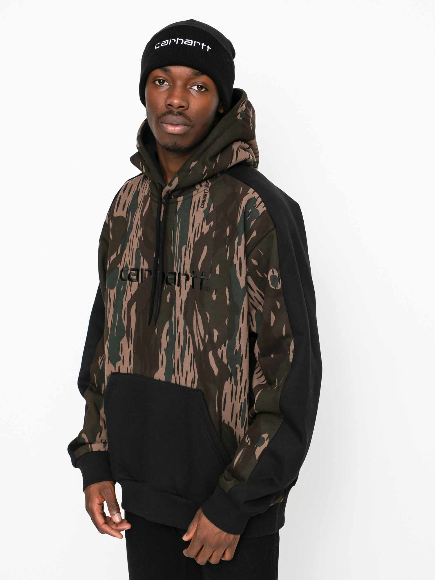 Carhartt WIP Tonare HD Hoodie (camo unite/black/black)
