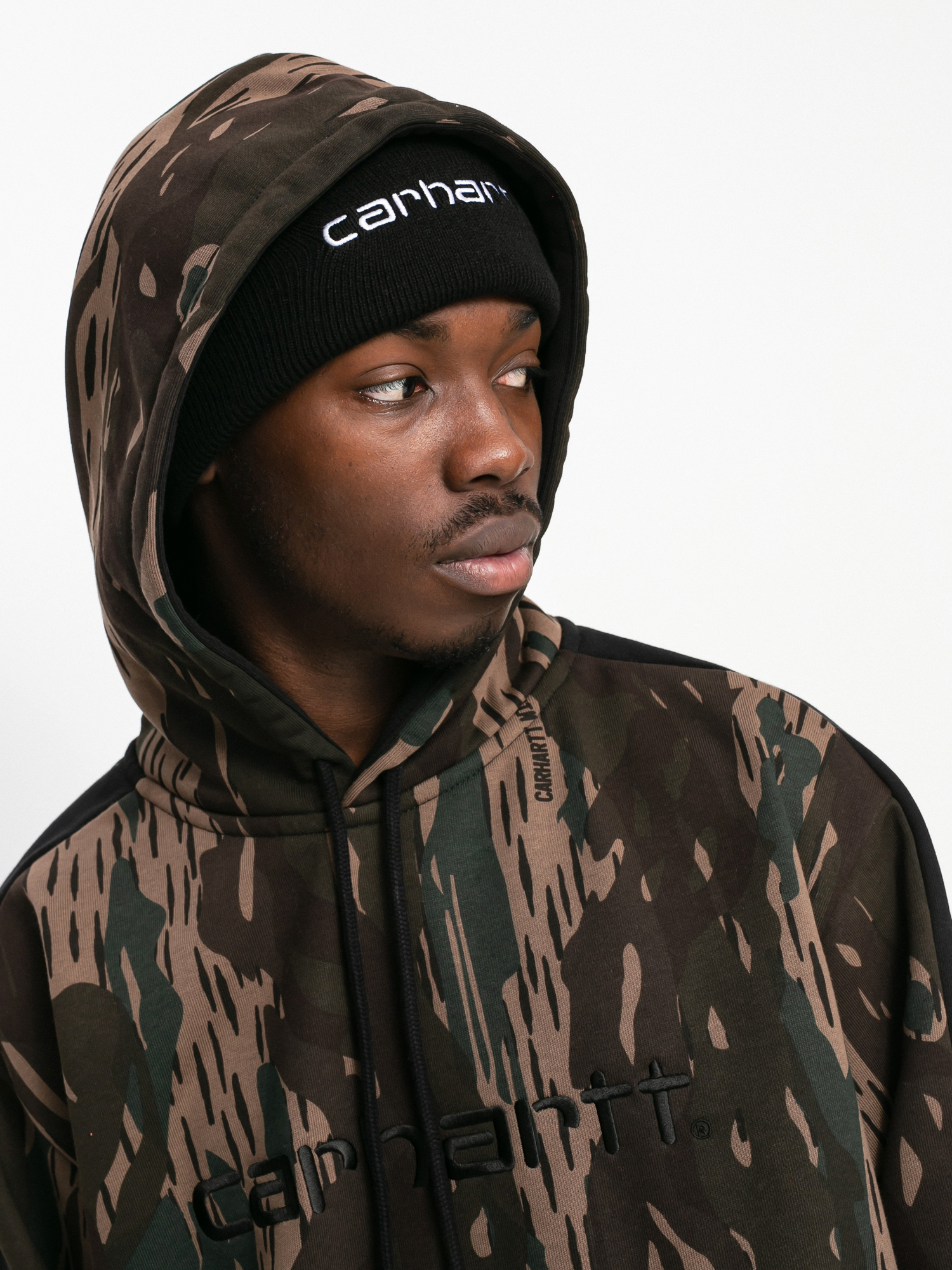 Carhartt WIP Tonare HD Hoodie (camo unite/black/black)