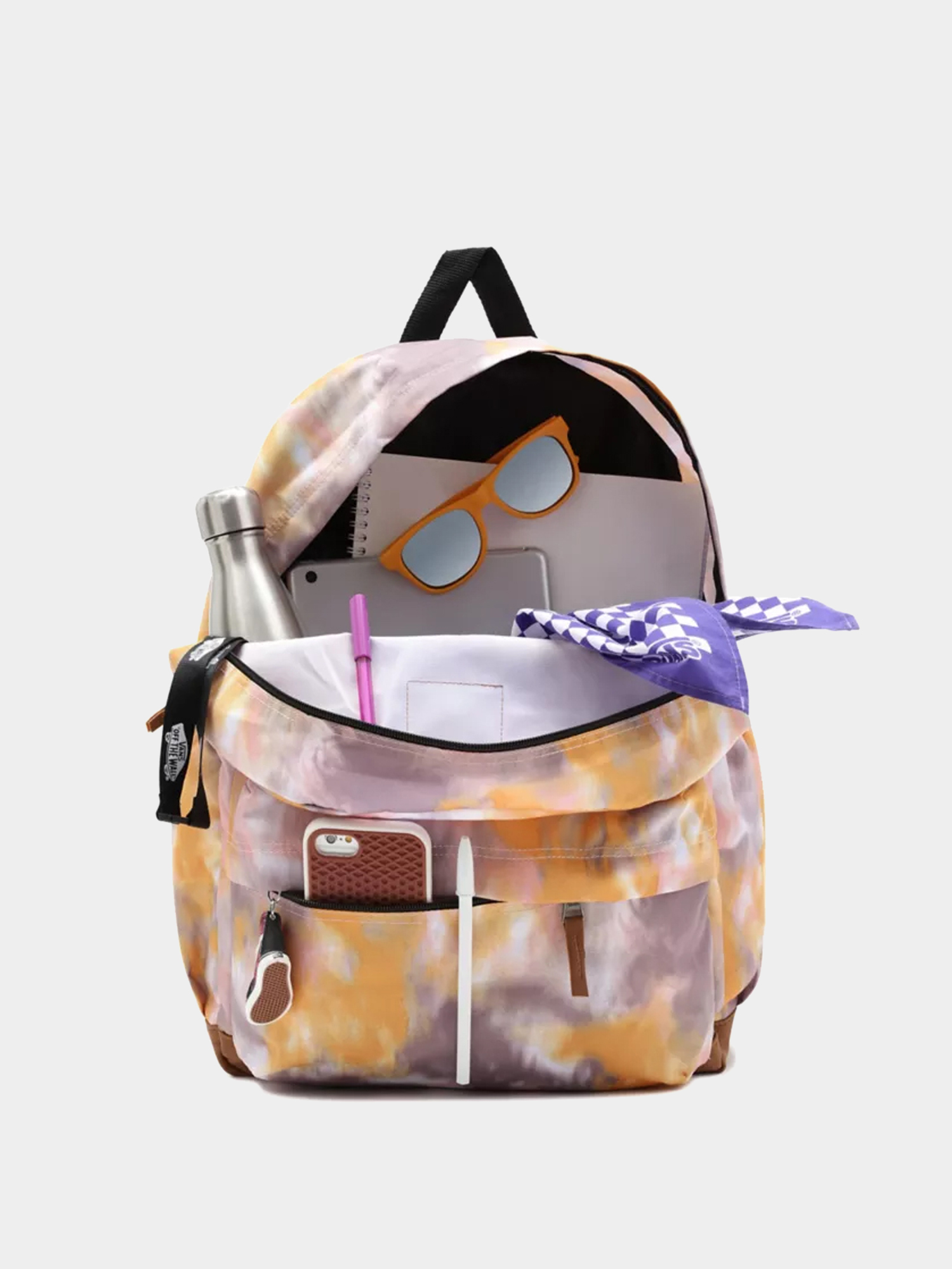 Vans Realm Plus Backpack Wmn (golden tie dye)