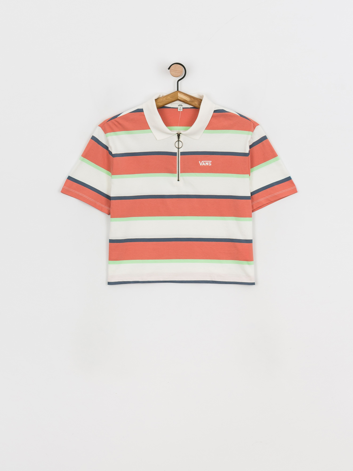 Vans Skate Stripe Polo t-shirt Wmn (marshmallow)