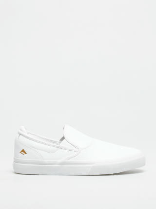 Emerica Wino G6 Slip On Shoes (white/gold)