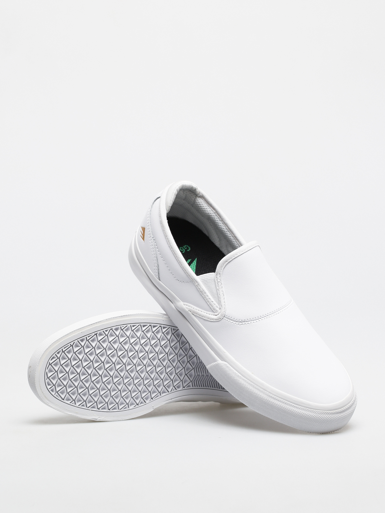 Emerica Wino G6 Slip On Shoes - white (white/gold)