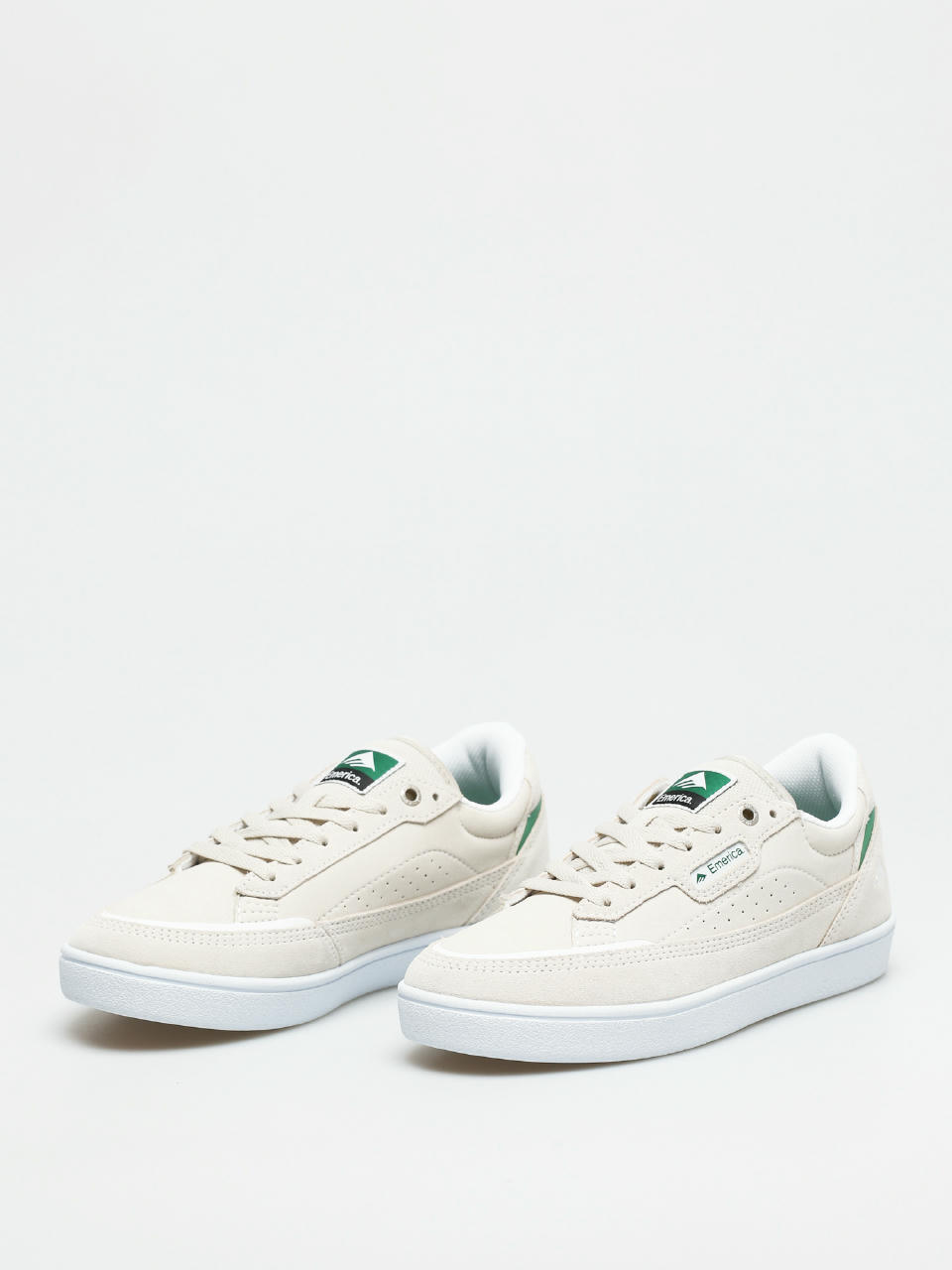 Emerica Gamma Shoes - beige (white/green/gum)