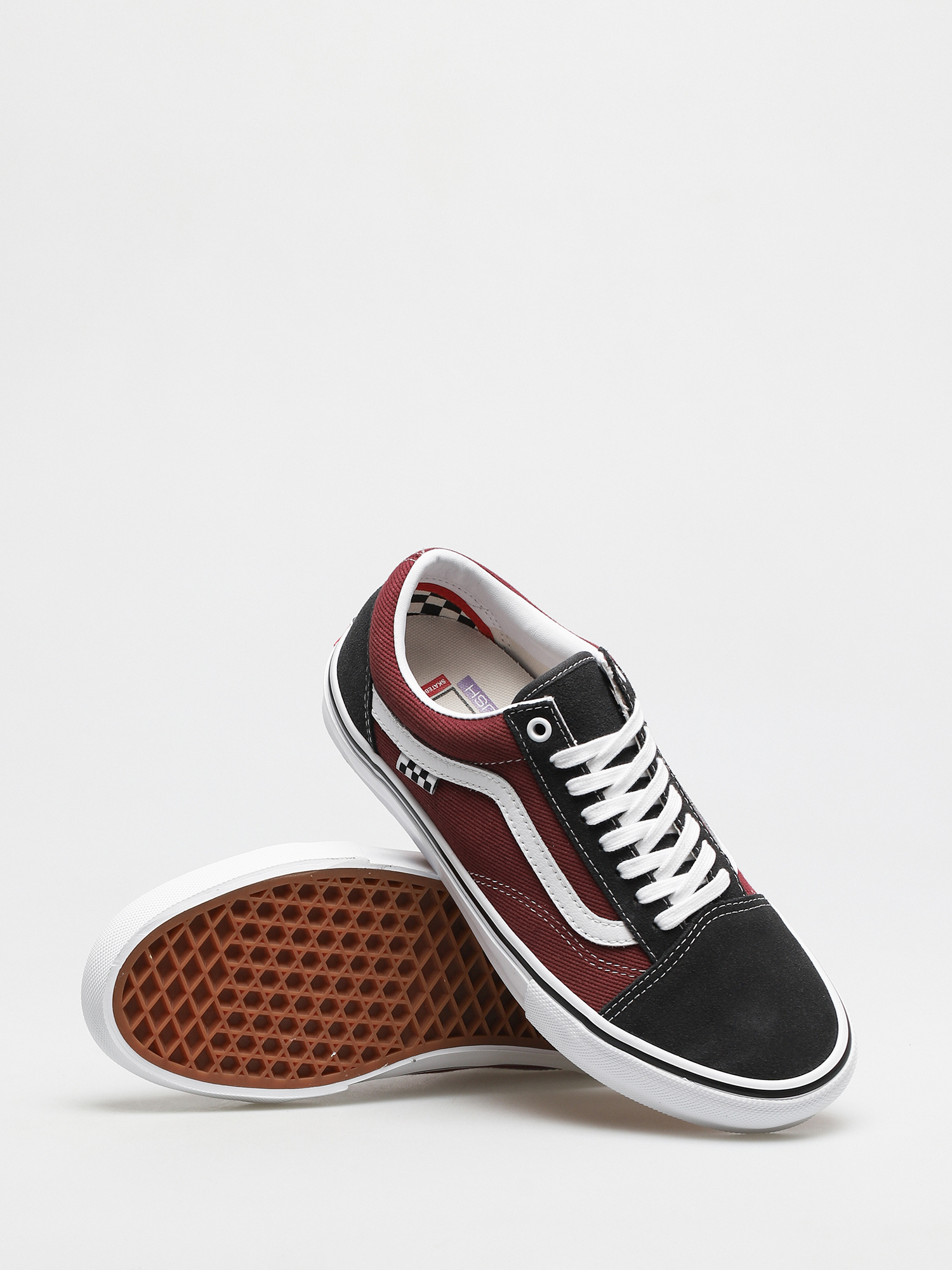 Vans Skate Old Skool Shoes - burgundy (asphalt/pomegranate)