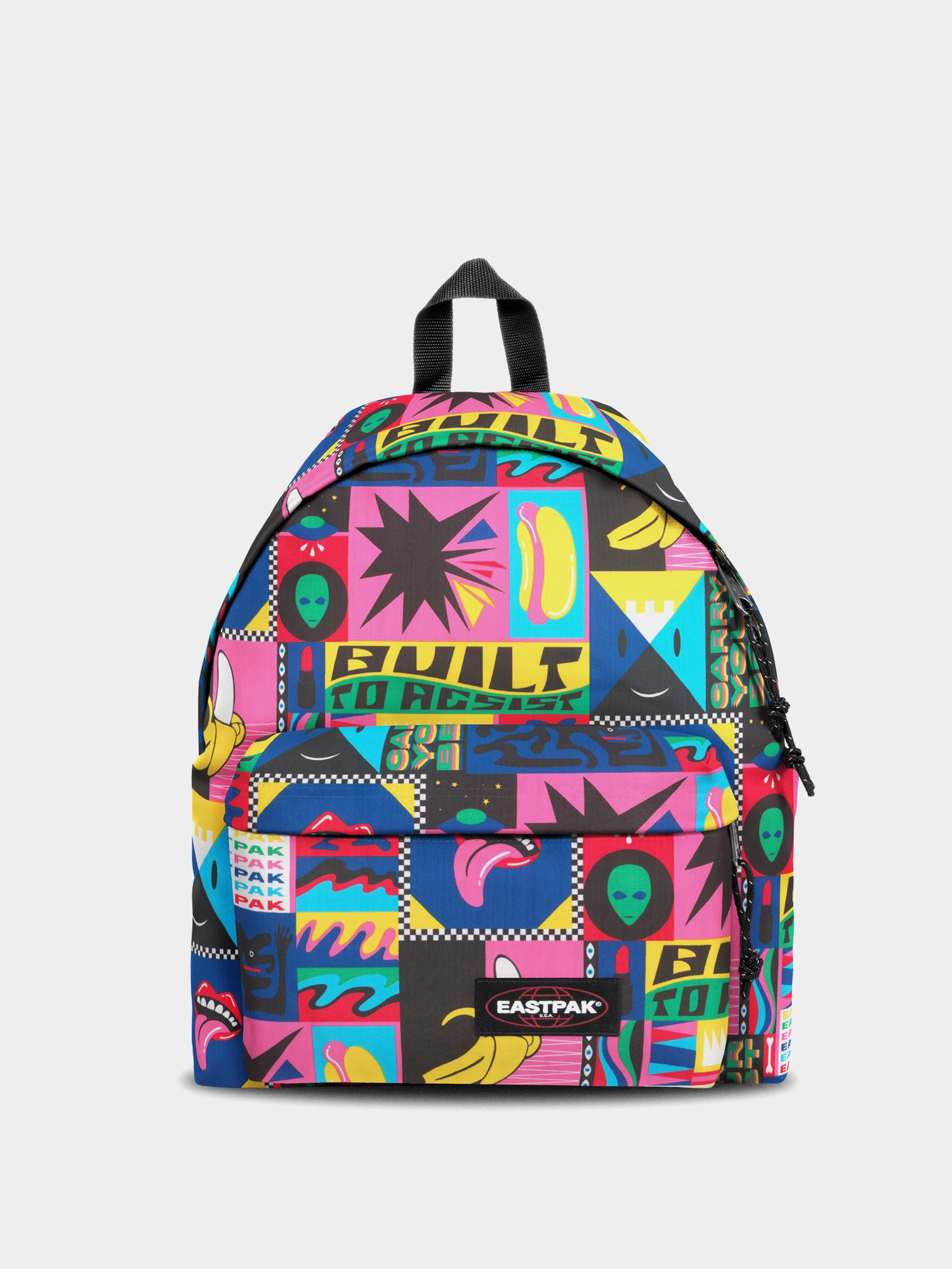 Eastpak Padded Pak R Backpack (wall art funk)
