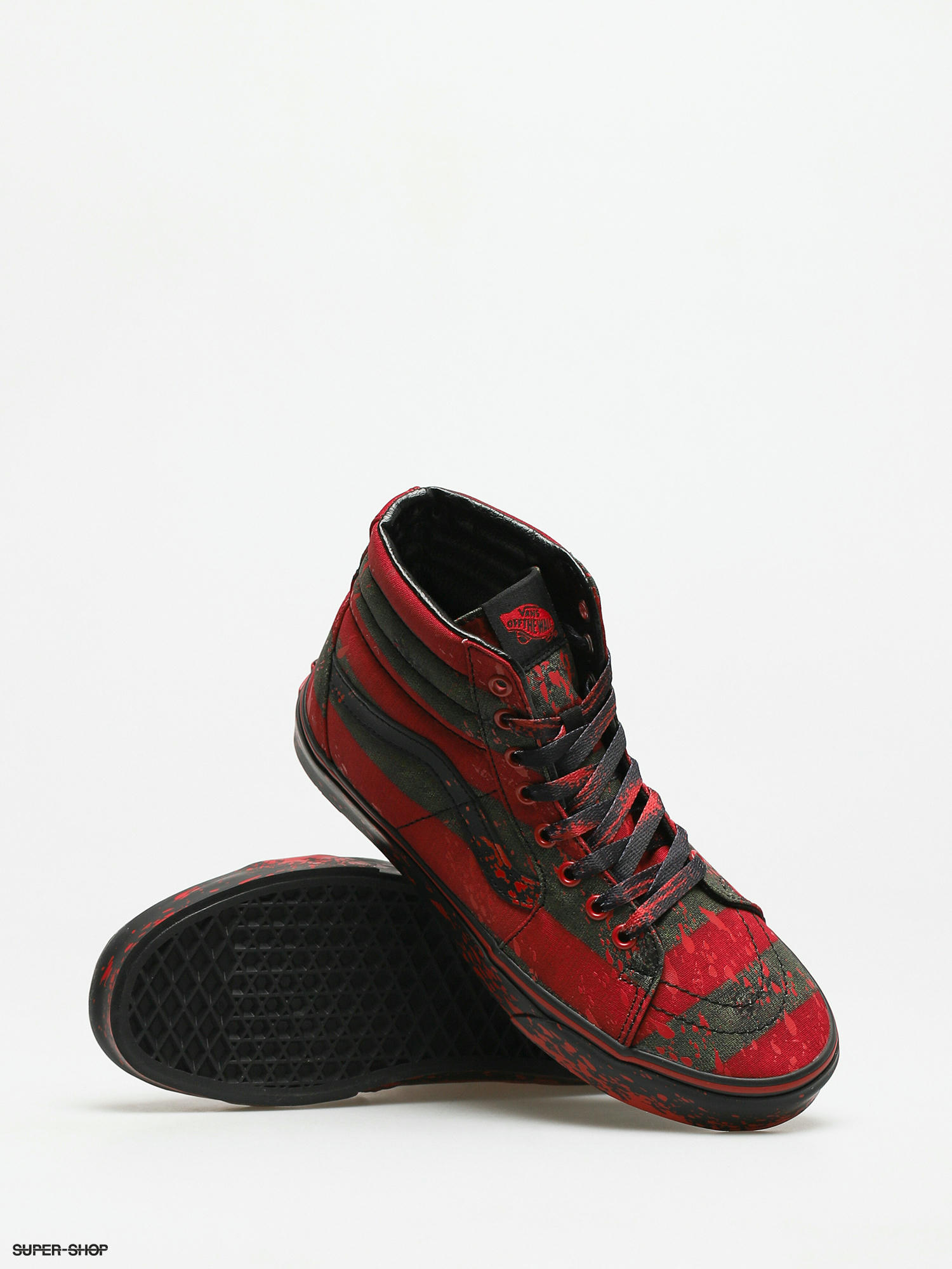 vans nightmare on elm street size 13