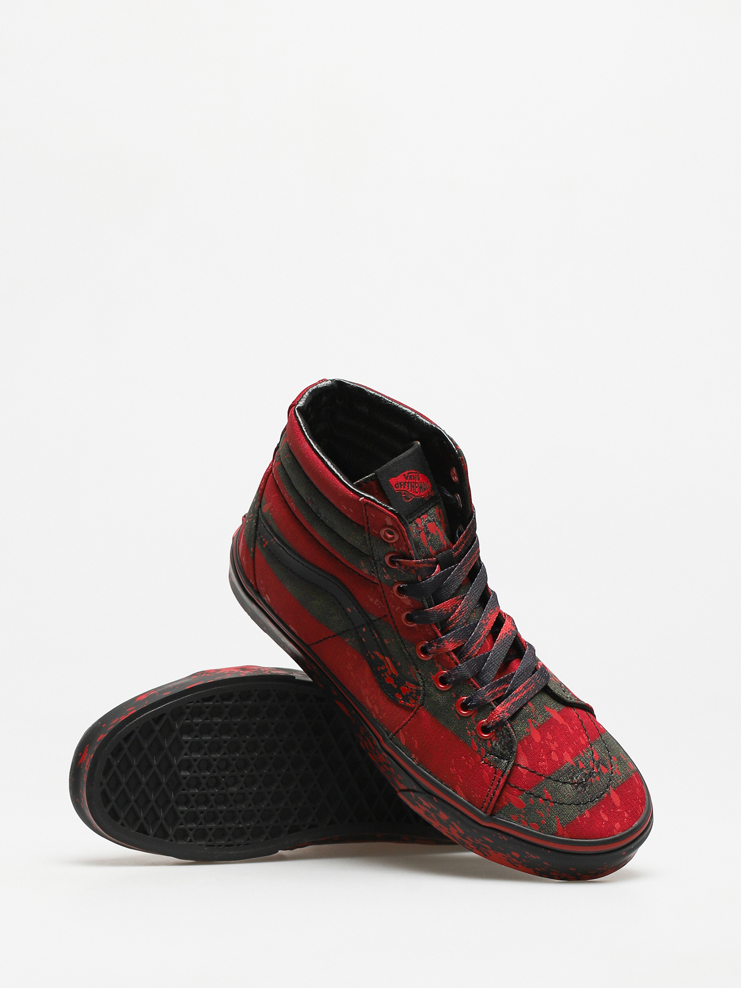 Vans X Terror Sk8 Hi Shoes (nightmare on elm street)