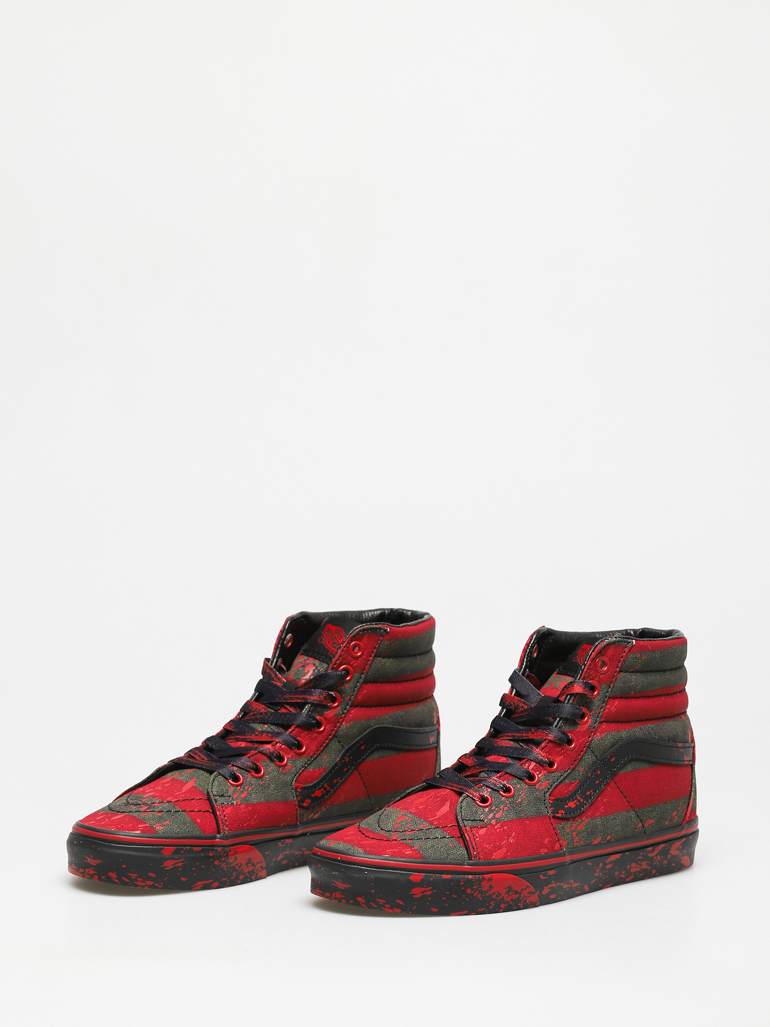Vans X Terror Sk8 Hi Shoes (nightmare on elm street)