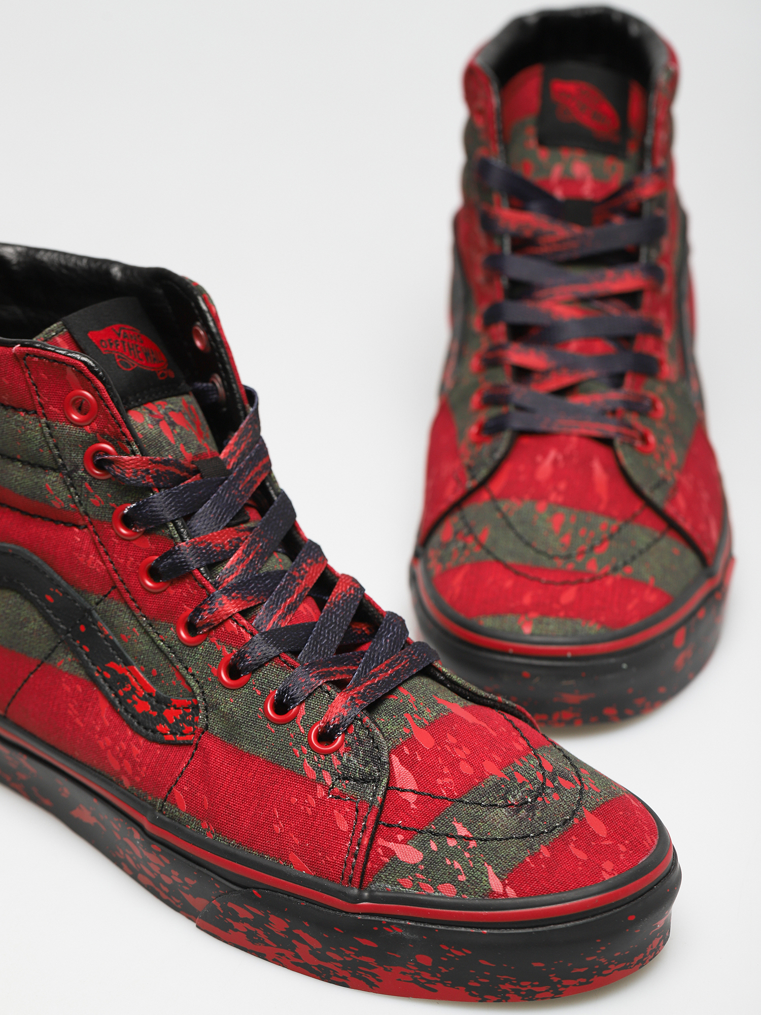 Vans X Terror Sk8 Hi Shoes (nightmare on elm street)