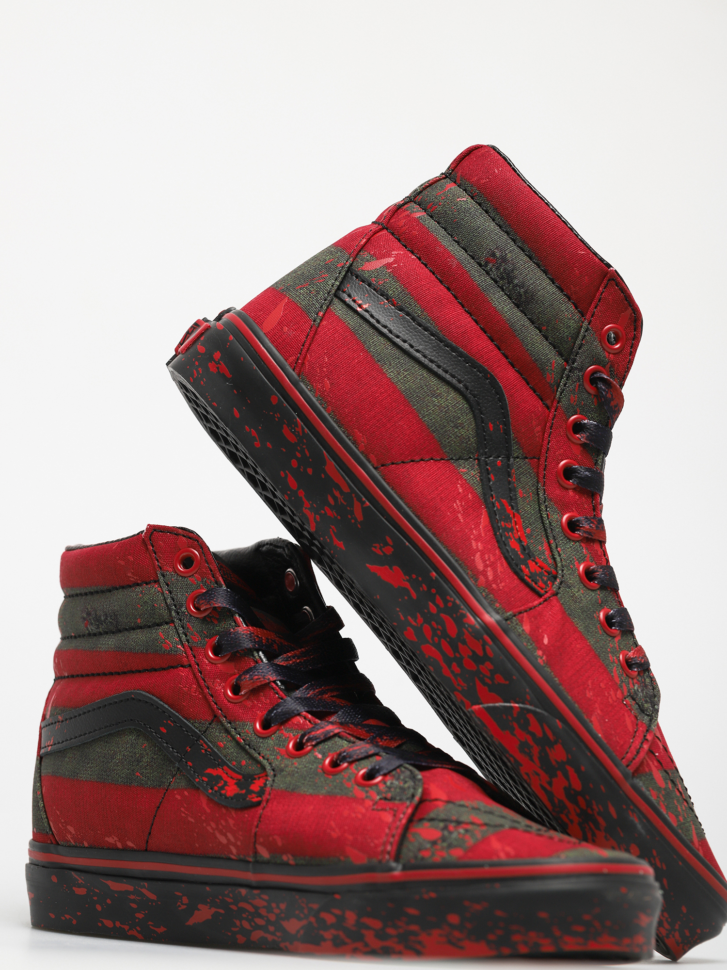Vans X Terror Sk8 Hi Shoes (nightmare on elm street)