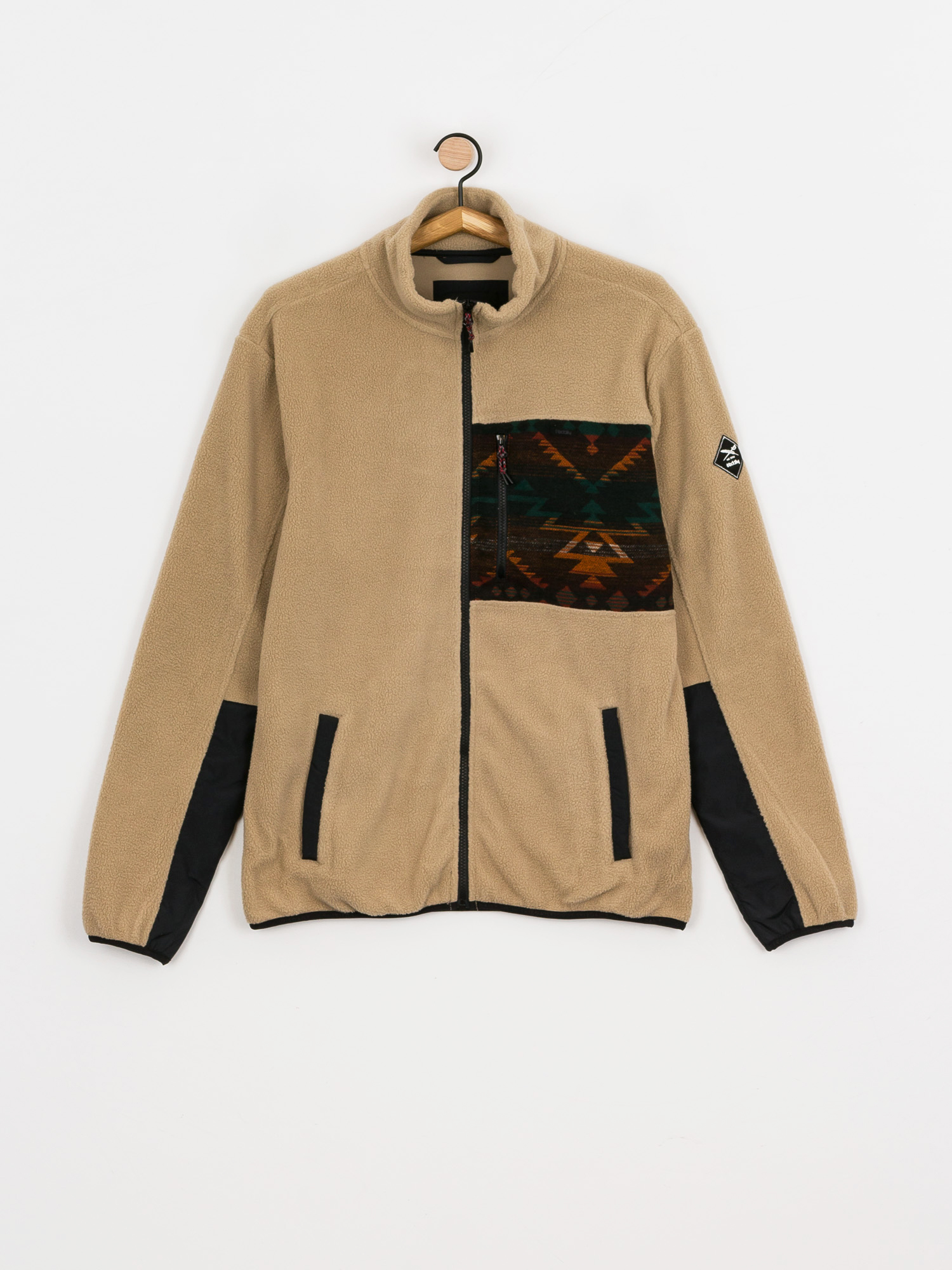 Mens Iriedaily Wonderer Track Jacket (khaki)