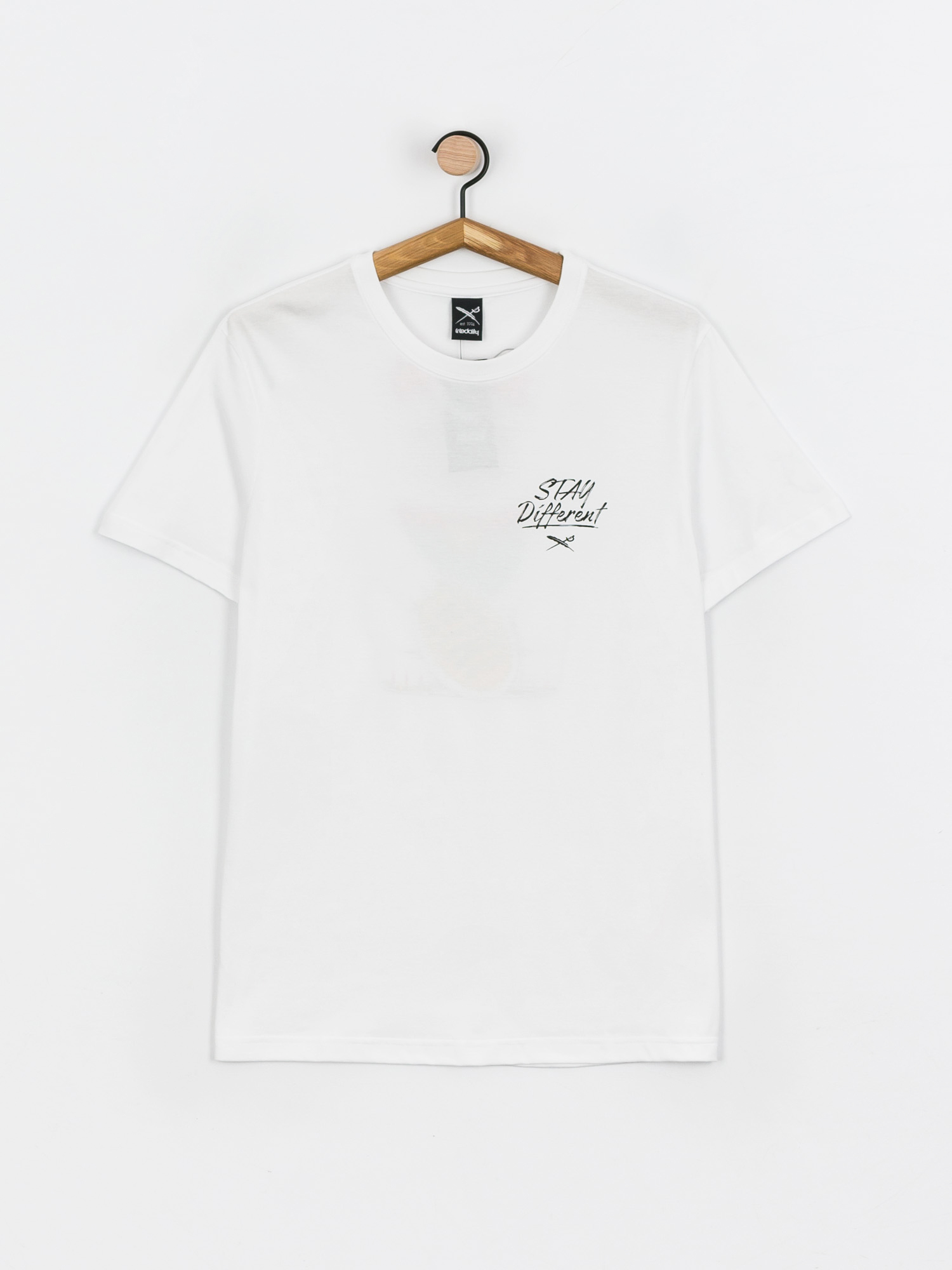 Iriedaily Bye Bye Cat T-shirt (white)