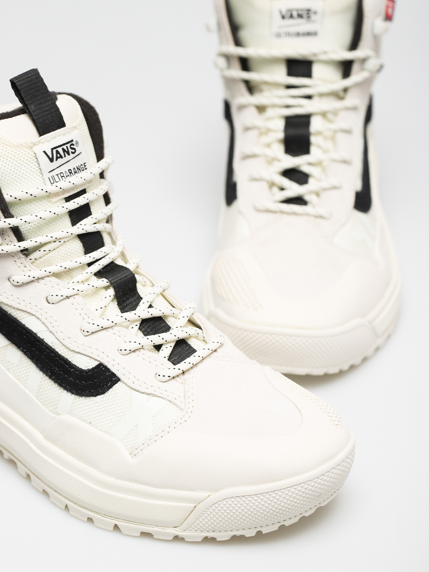 Vans‎ Ultrarange EXO Hi MTE-2 Mens Size 8 White Waterproof Hiking Boots Shoes VANS UltraRange EXO High MTE-2 Checkerboard Hiking Boots  main image 2