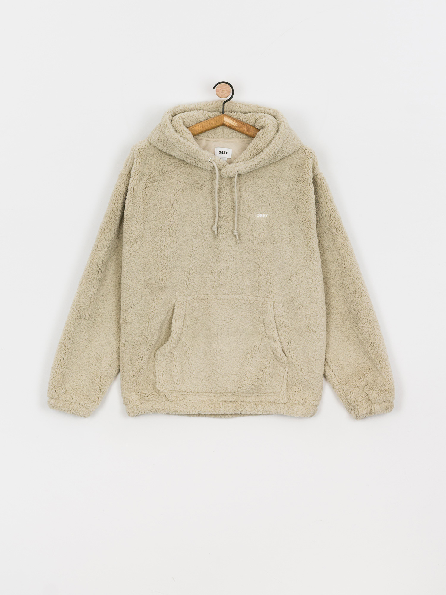 Mens OBEY Gio HD Fleece (silver grey)