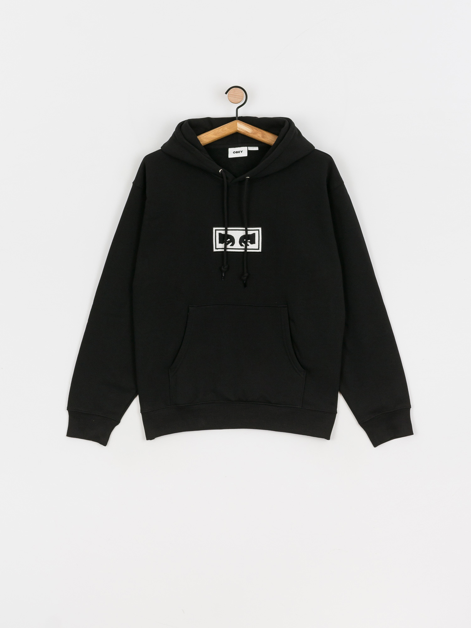 OBEY Eyes Logo HD Hoodie (black)