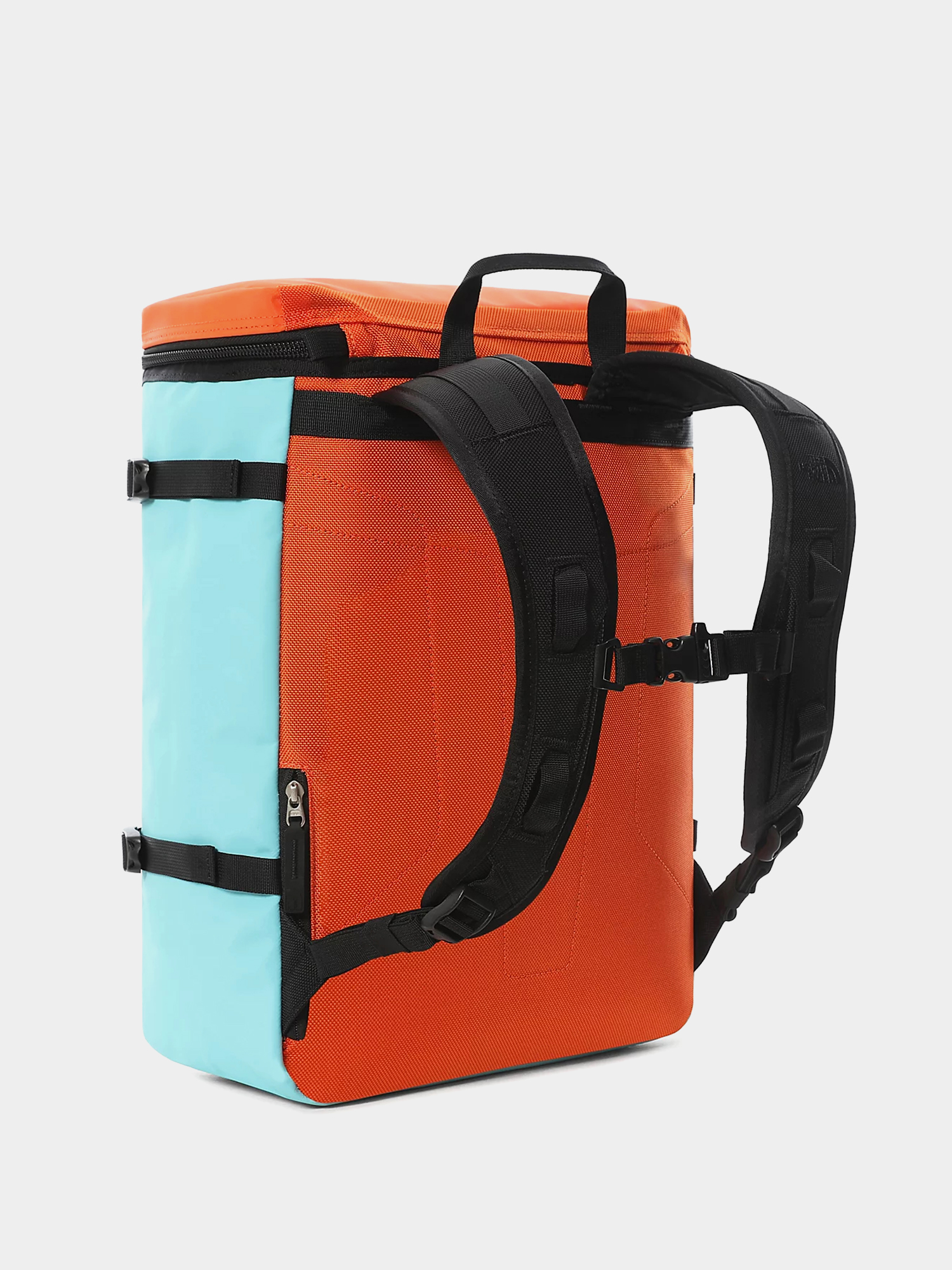The North Face Base Camp Fuse Box Backpack (red orange/trans antracit blue)