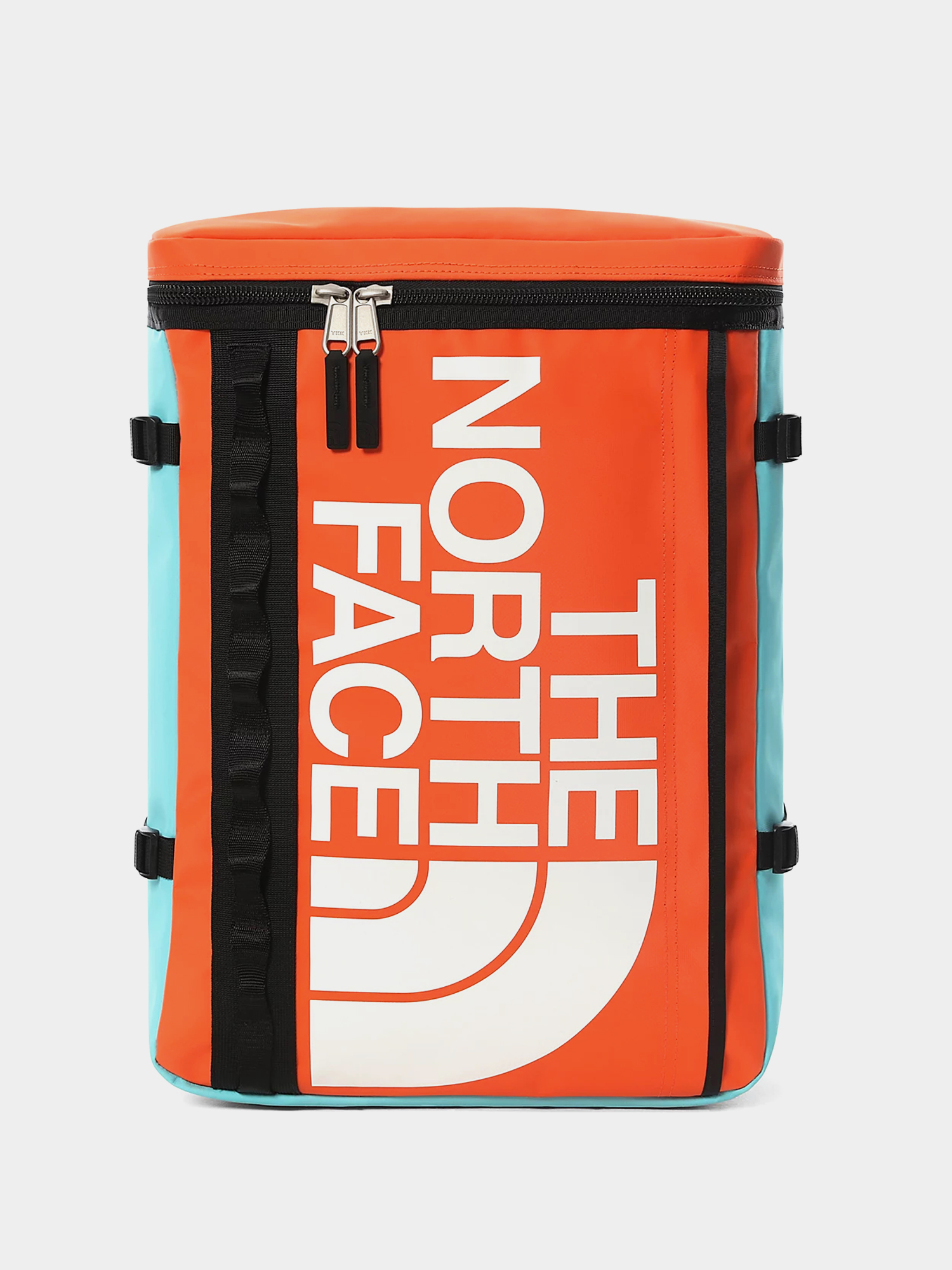 The North Face Base Camp Fuse Box Backpack (red orange/trans antracit blue)