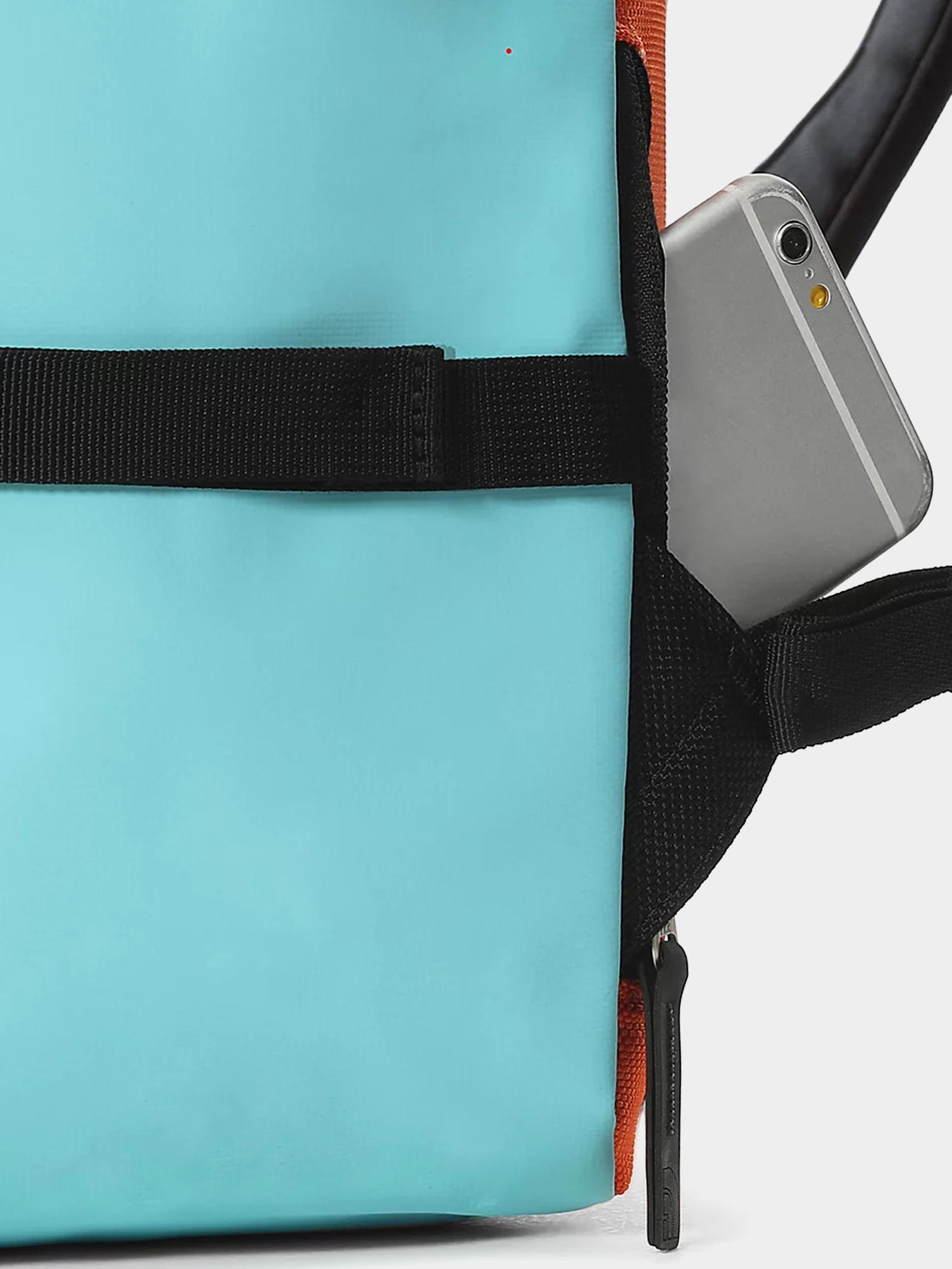 The North Face Base Camp Fuse Box Backpack (red orange/trans antracit blue)