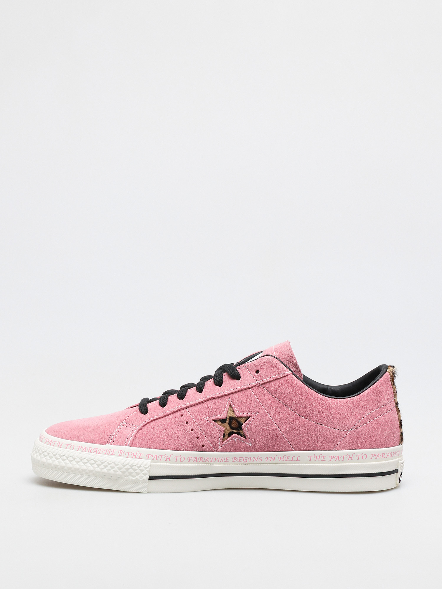 one star pink converse