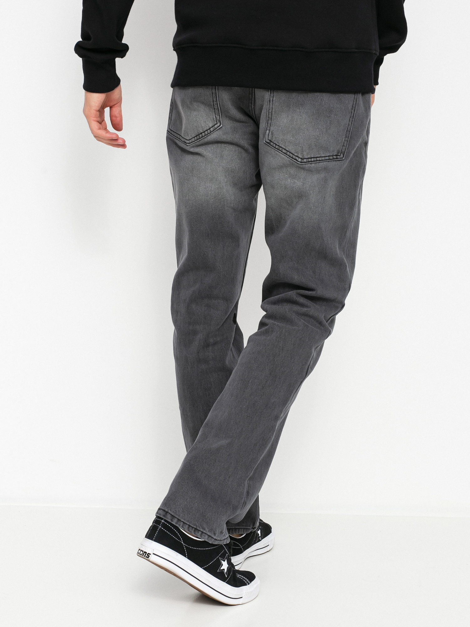 Volcom Solver Denim Pants (fade to black)