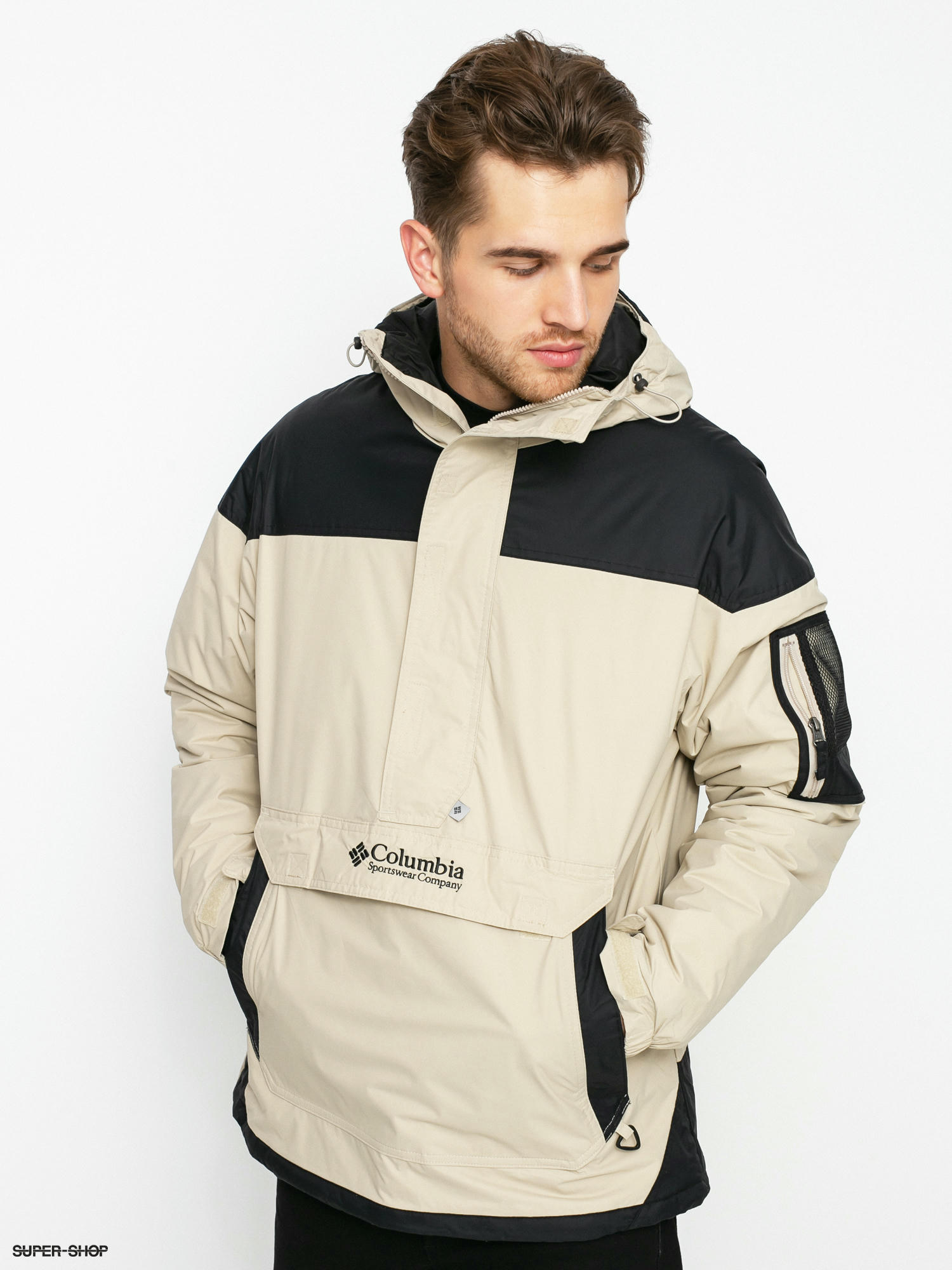 Columbia Challenger Pullover Jacket (ancient fossil/black)