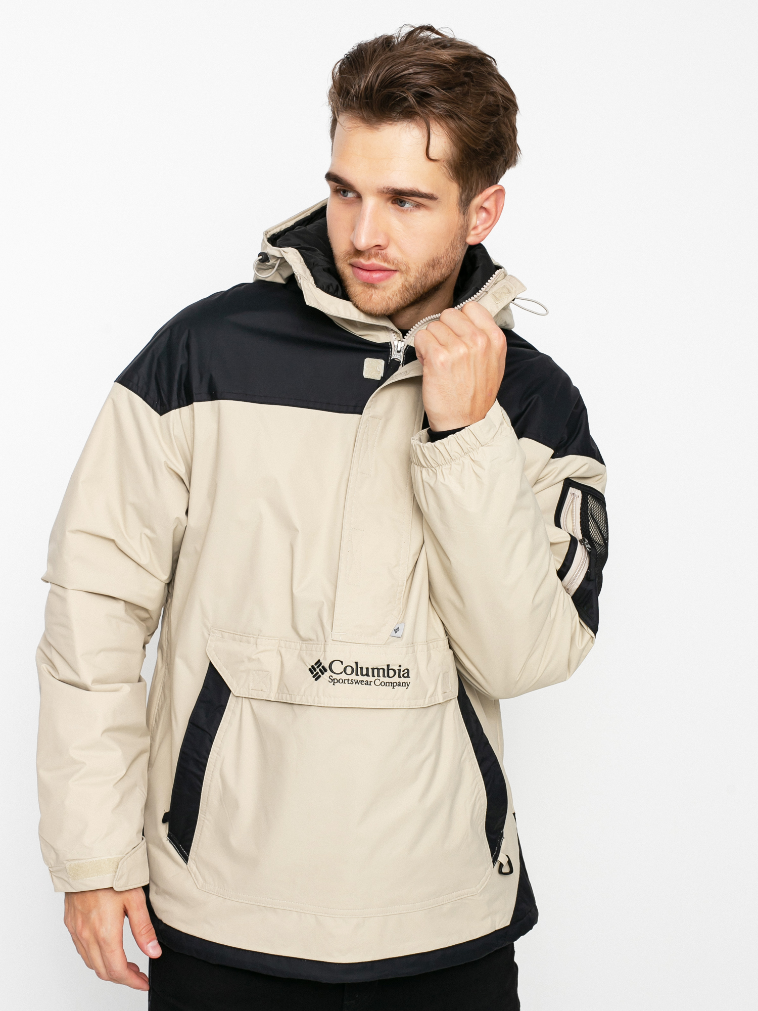 Pullover hot sale columbia jacket