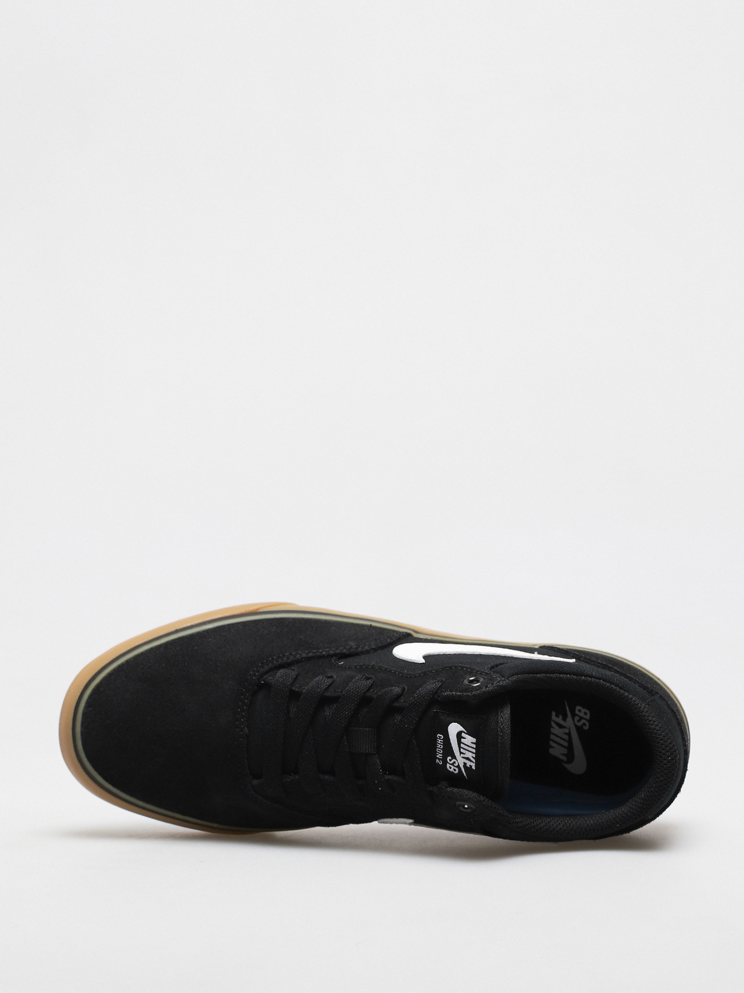 Nike SB Chron 2 Schuhe (black/white black gum light brown)