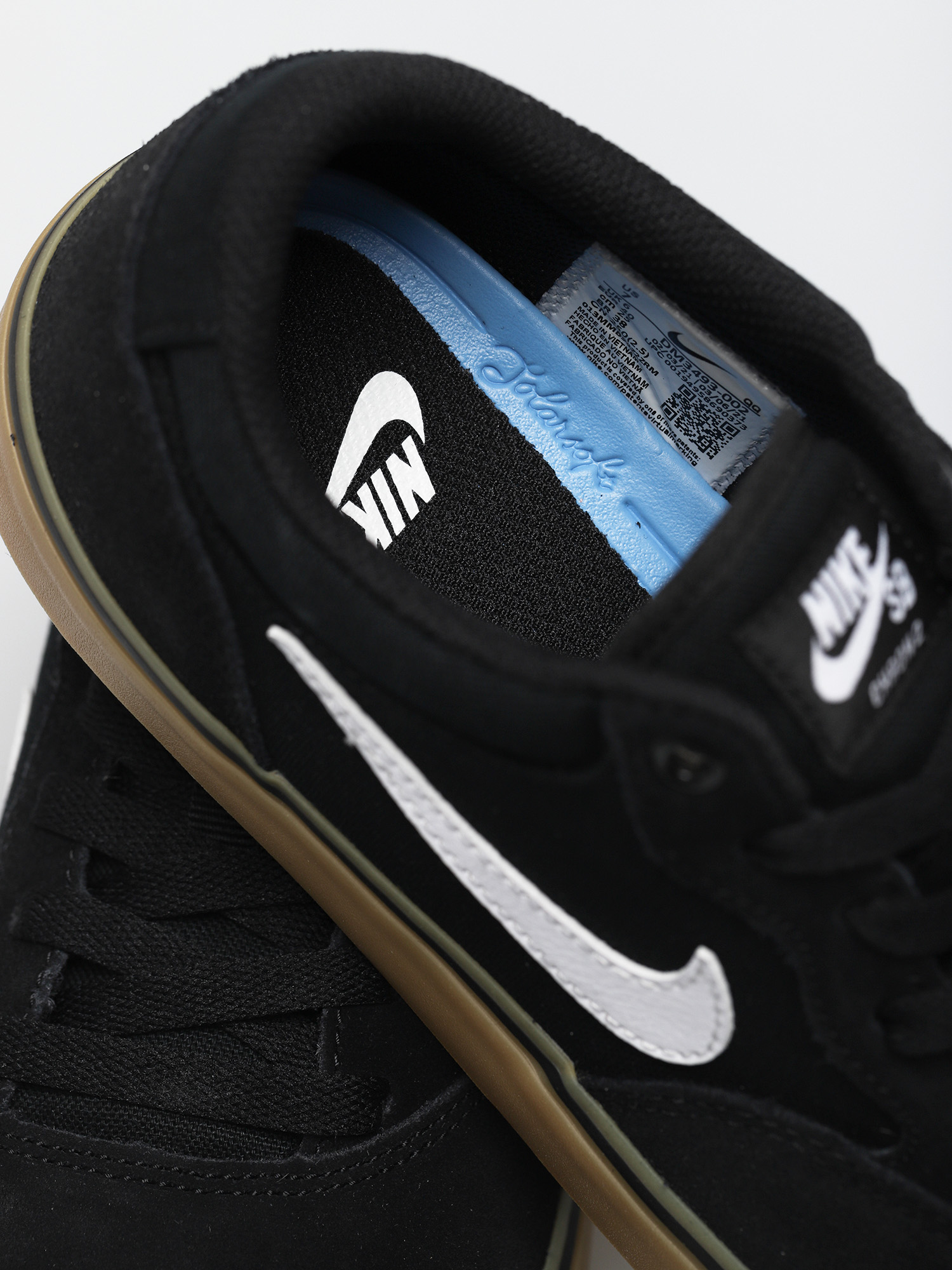 Nike SB Chron 2 Schuhe (black/white black gum light brown)