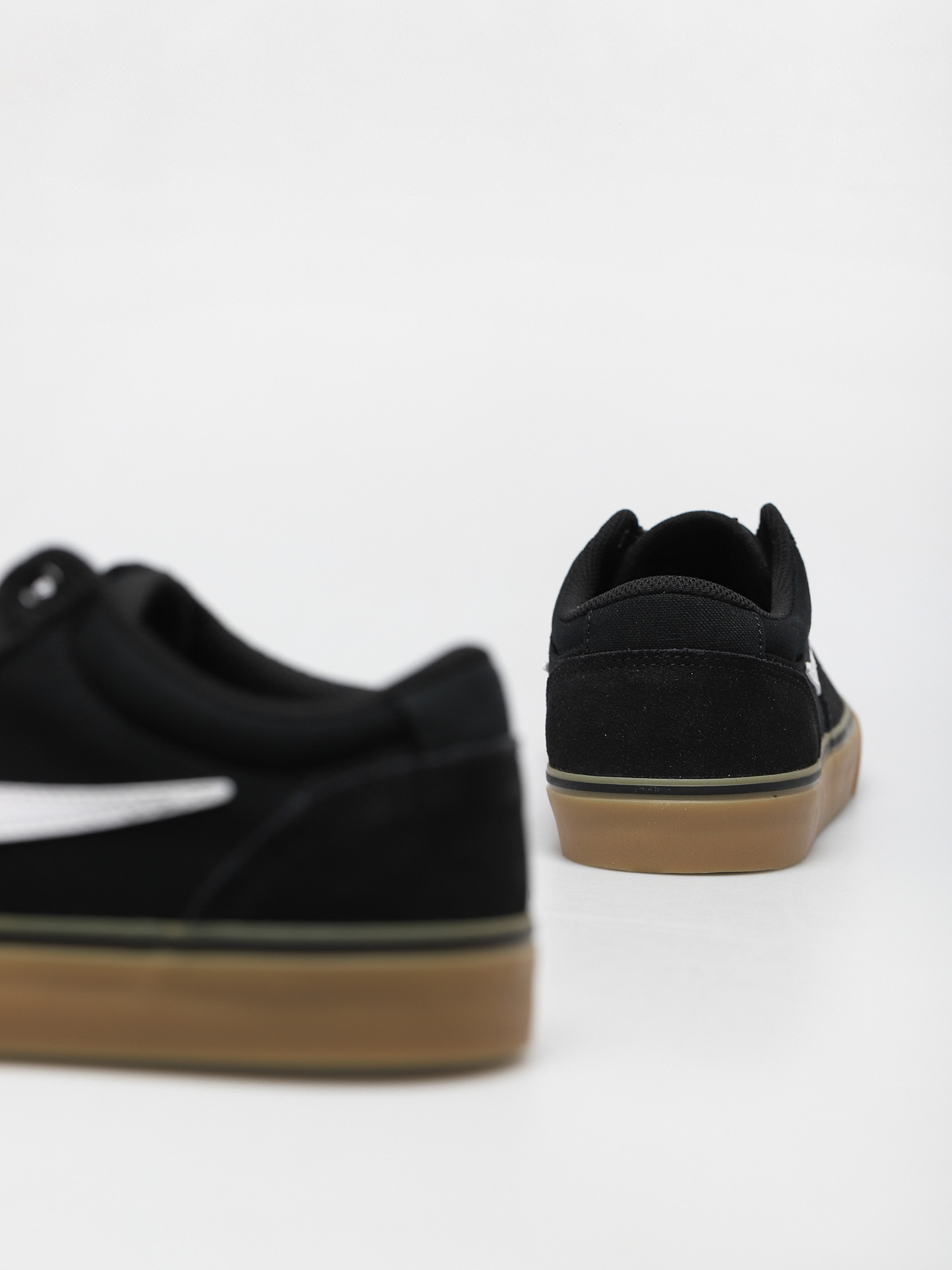 Nike SB Chron 2 Shoes (black/white black gum light brown)