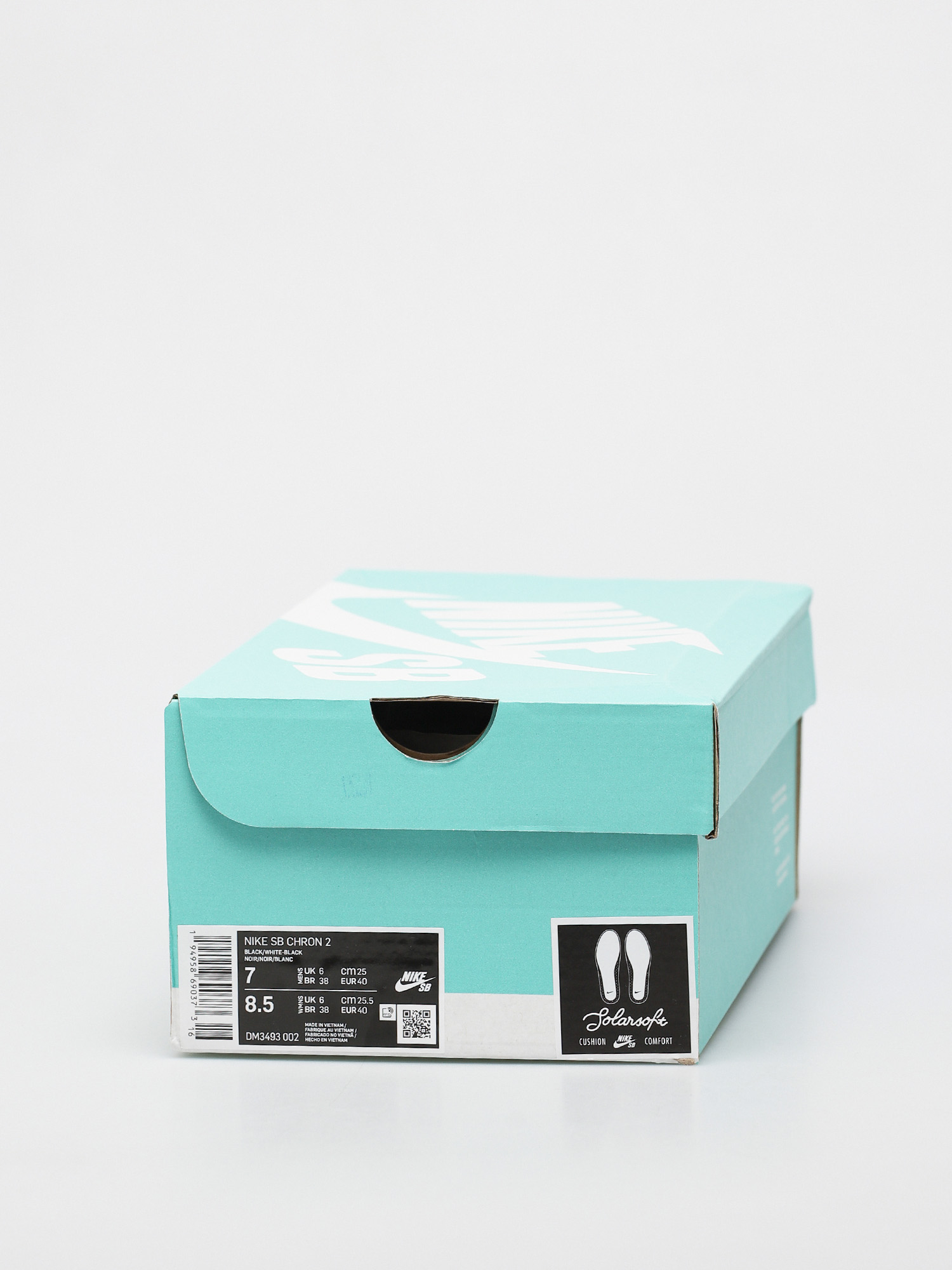 Nike SB Chron 2 Schuhe (black/white black gum light brown)