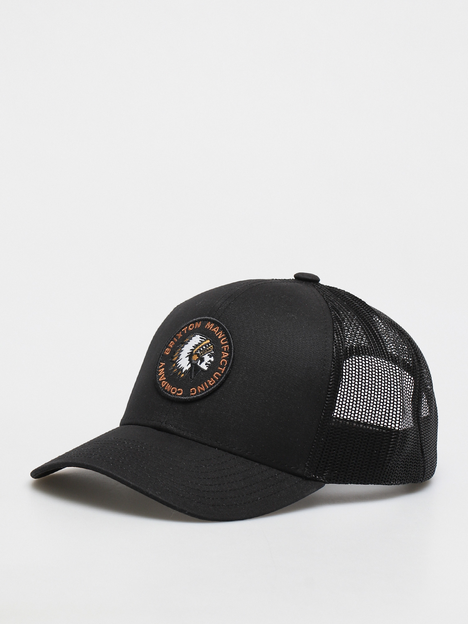 Brixton Rival Stamp X Mp Mesh Cap (black)