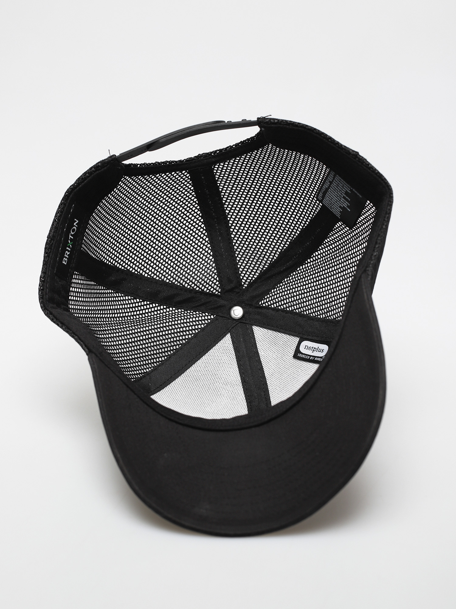 Brixton Rival Stamp X Mp Mesh Cap (black)