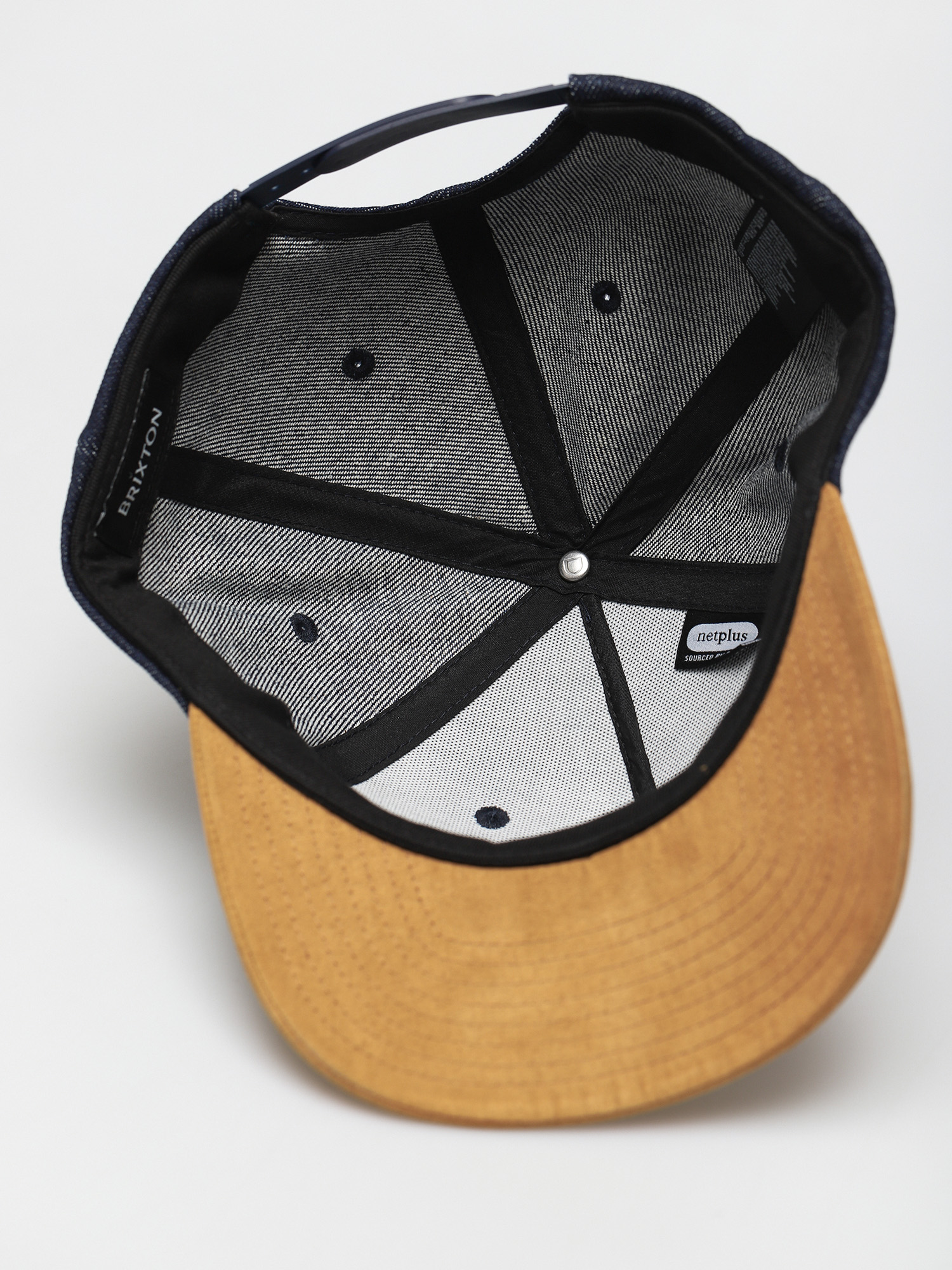 Mp Snapback Cap (denim/caramel suede 