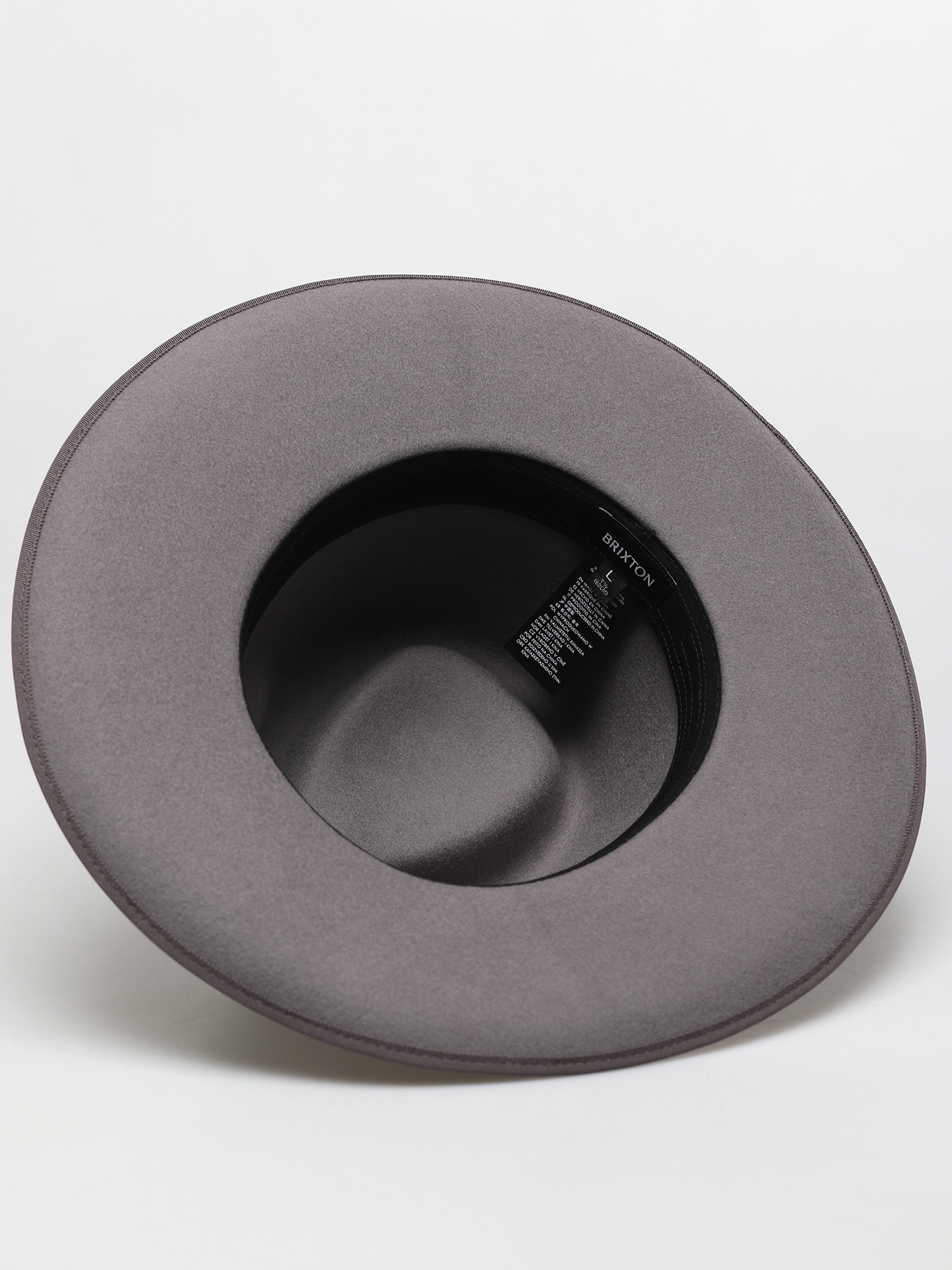Brixton Reno Fedora Hat (lt grey)